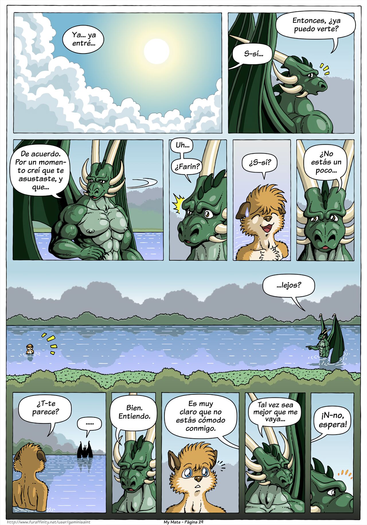 My Mate. Chapter 1 Re-scaled  Espanol image number 29