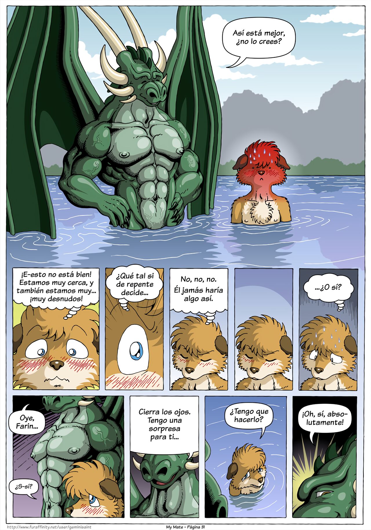 My Mate. Chapter 1 Re-scaled  Espanol image number 31