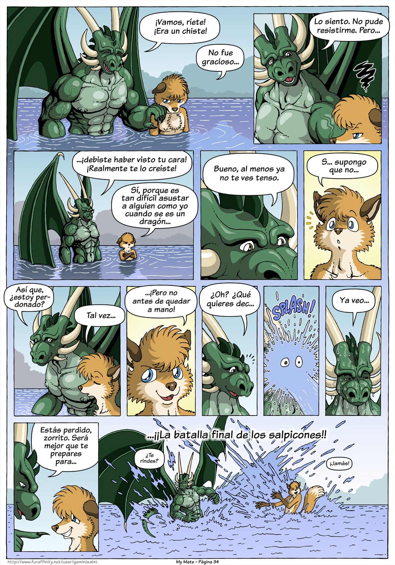 My Mate. Chapter 1 Re-scaled  Espanol image number 34