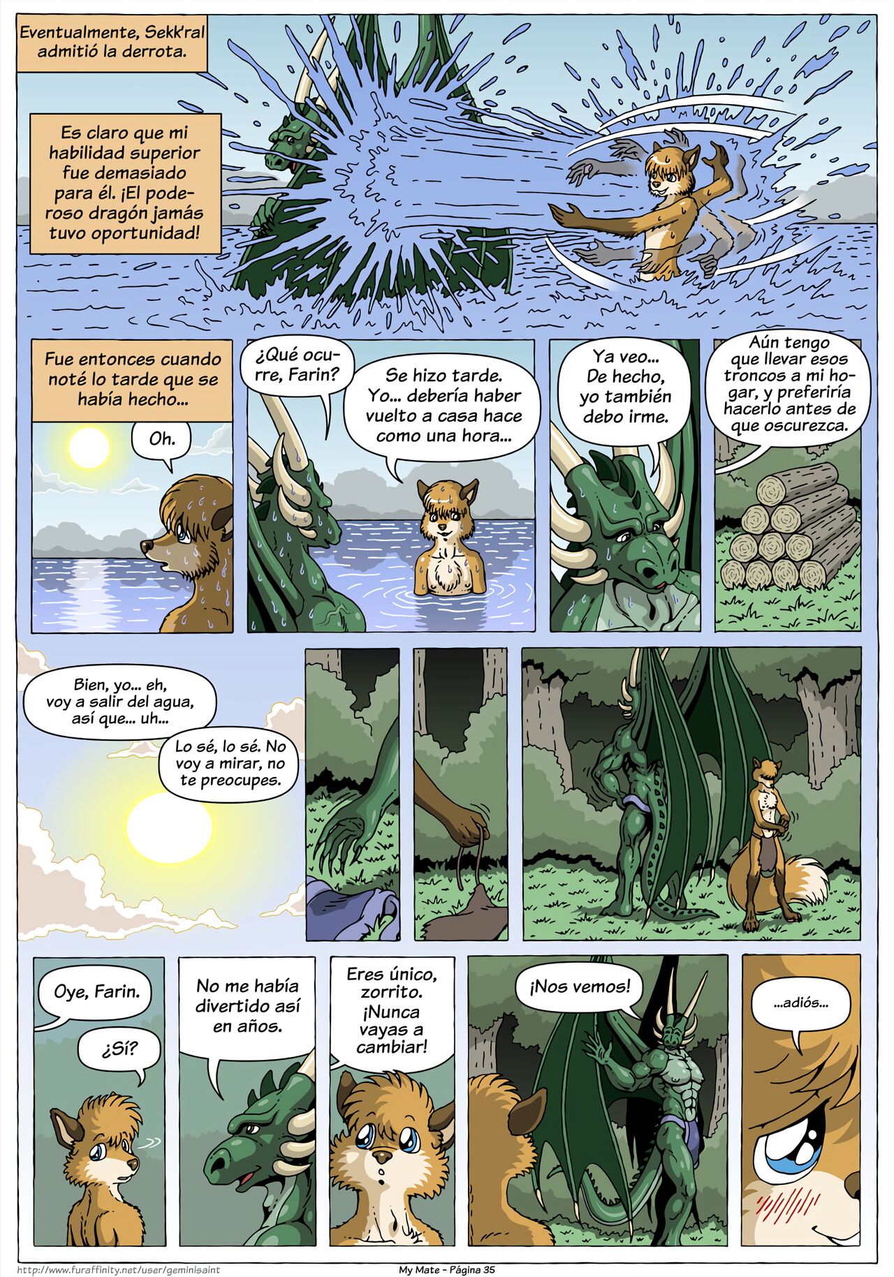 My Mate. Chapter 1 Re-scaled  Espanol image number 35