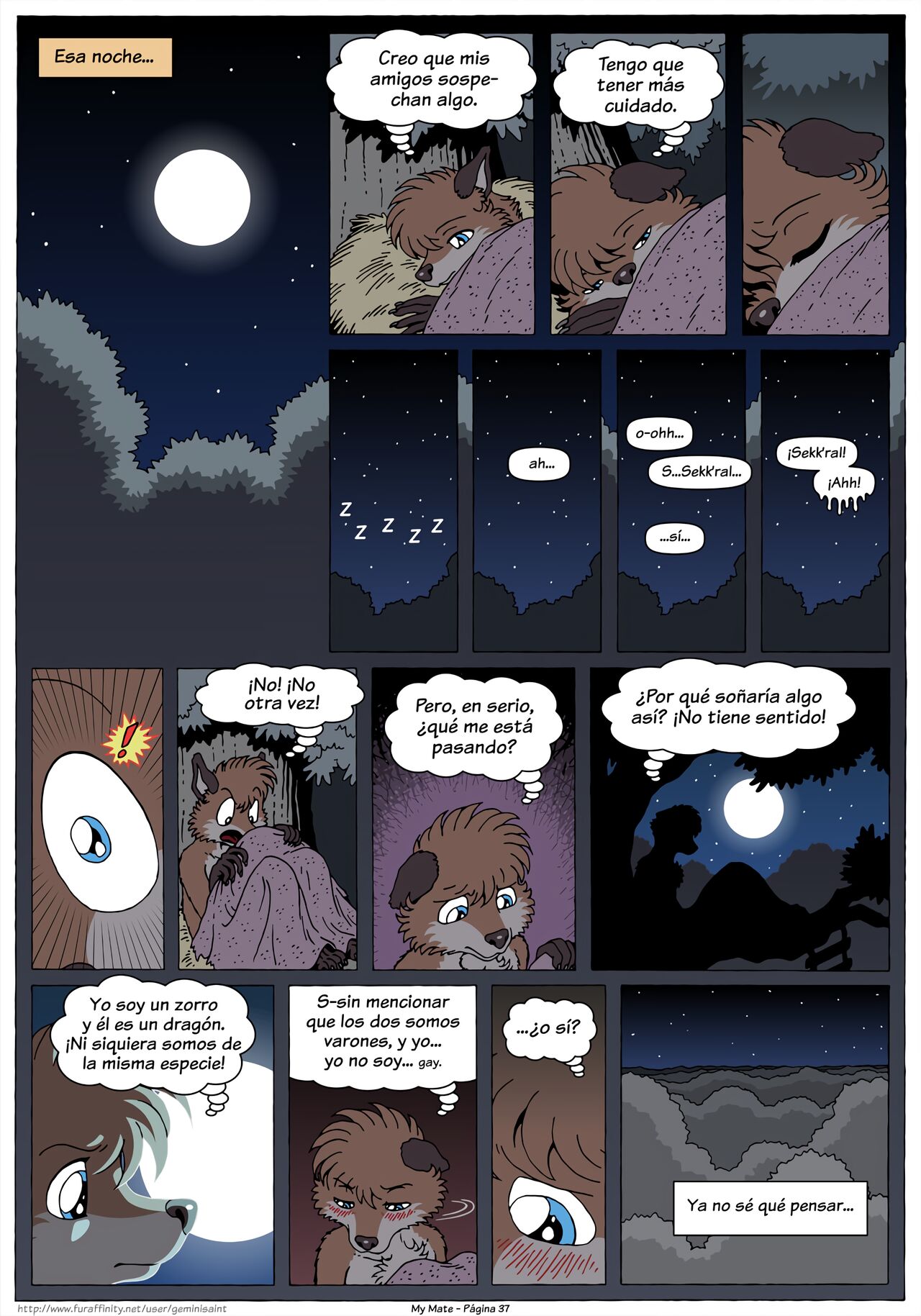 My Mate. Chapter 1 Re-scaled  Espanol image number 37