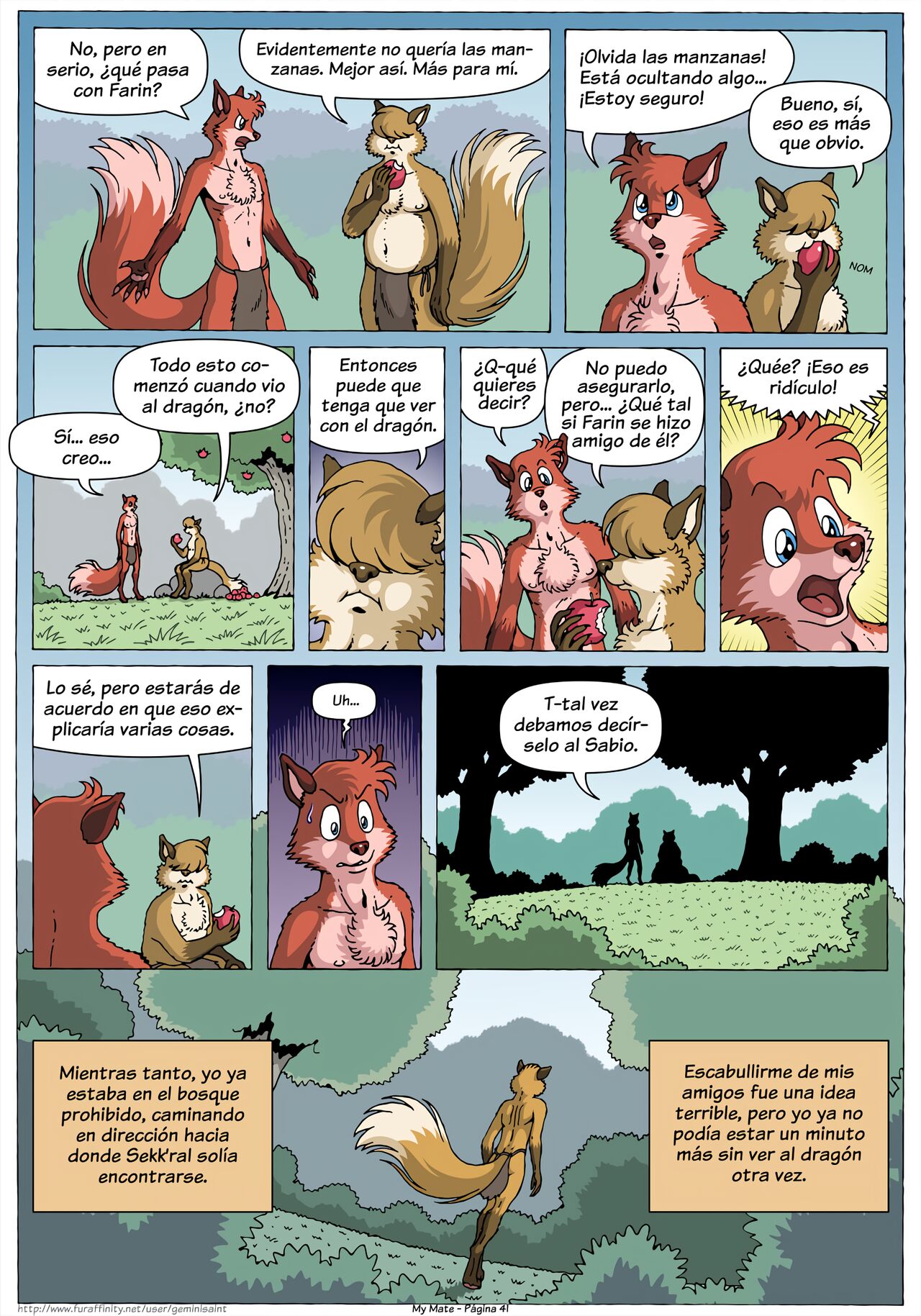 My Mate. Chapter 1 Re-scaled  Espanol image number 41