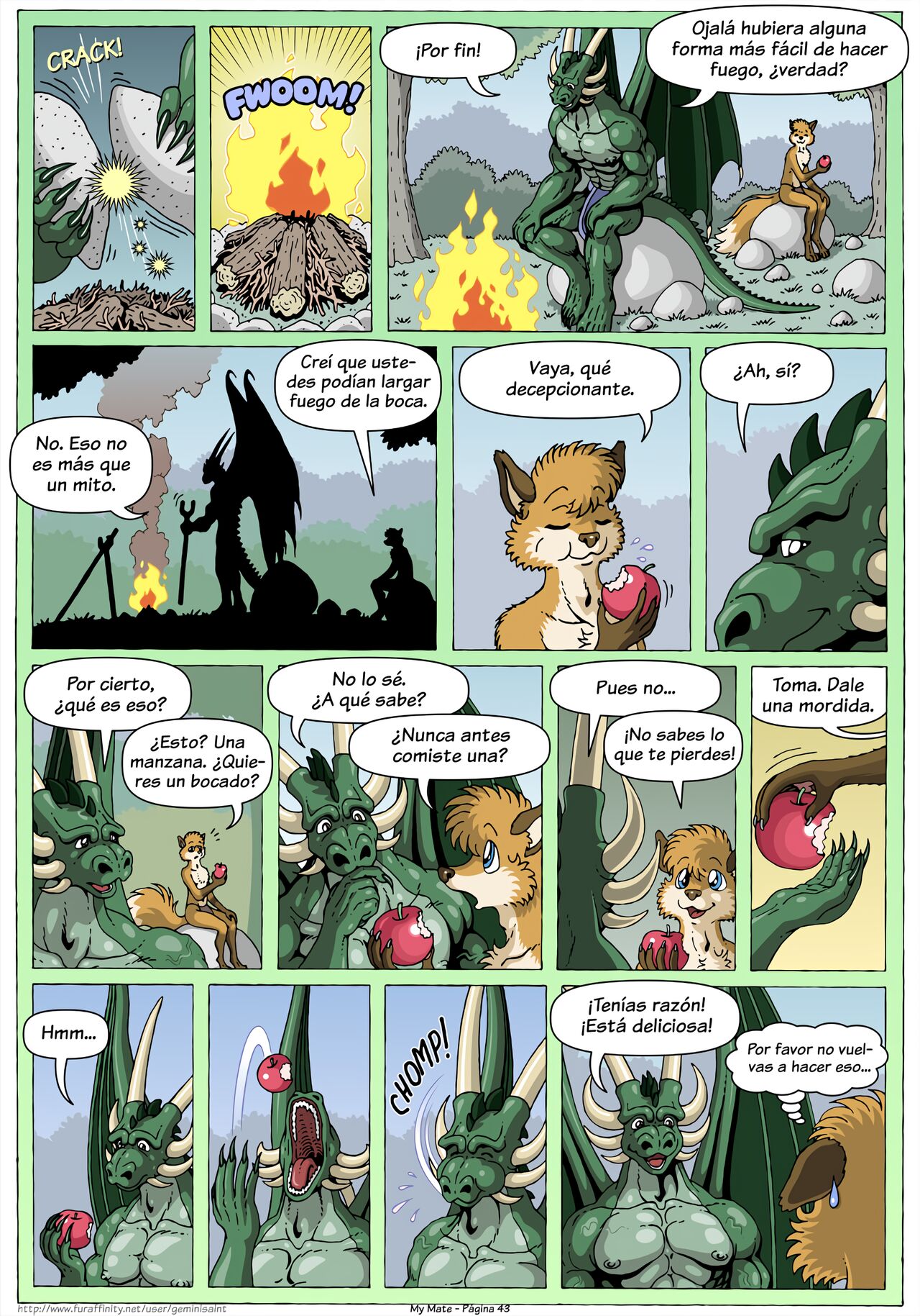 My Mate. Chapter 1 Re-scaled  Espanol image number 43