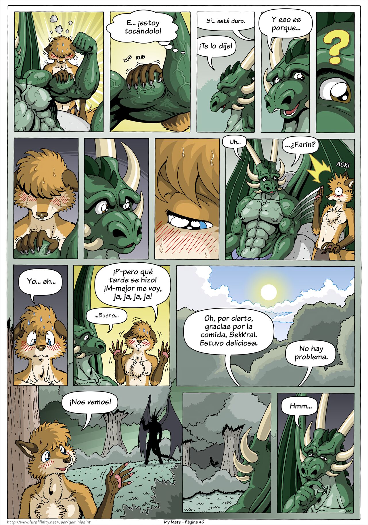 My Mate. Chapter 1 Re-scaled  Espanol image number 45