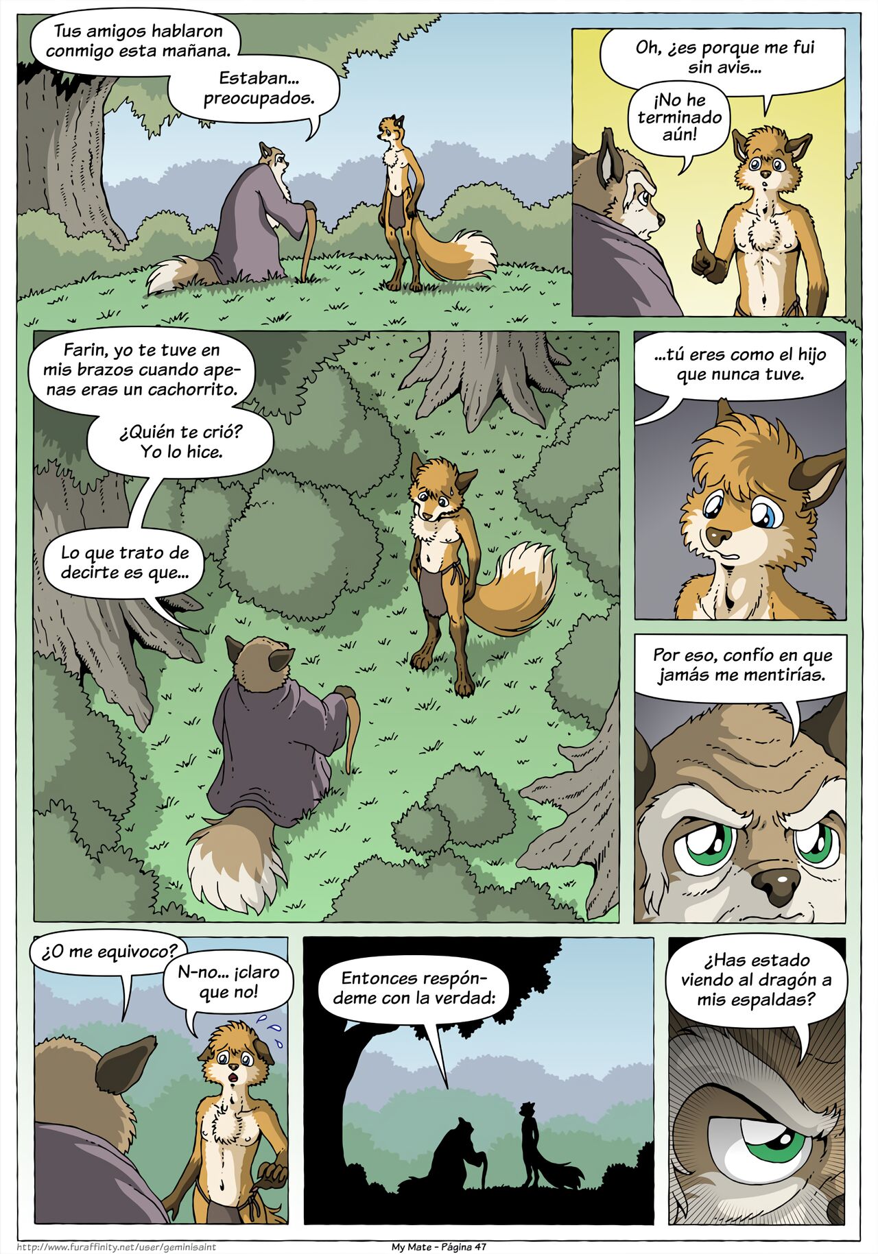 My Mate. Chapter 1 Re-scaled  Espanol image number 47