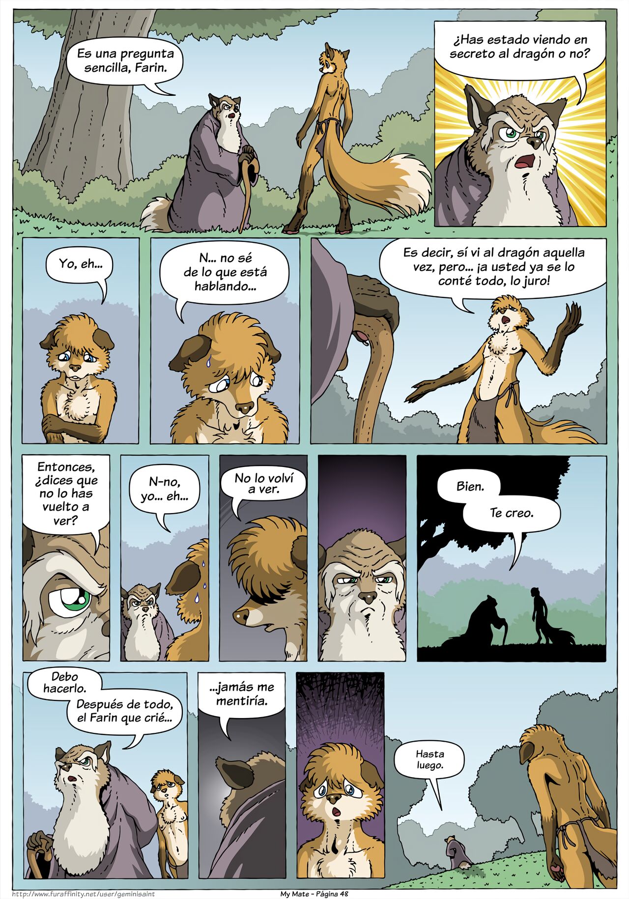 My Mate. Chapter 1 Re-scaled  Espanol image number 48
