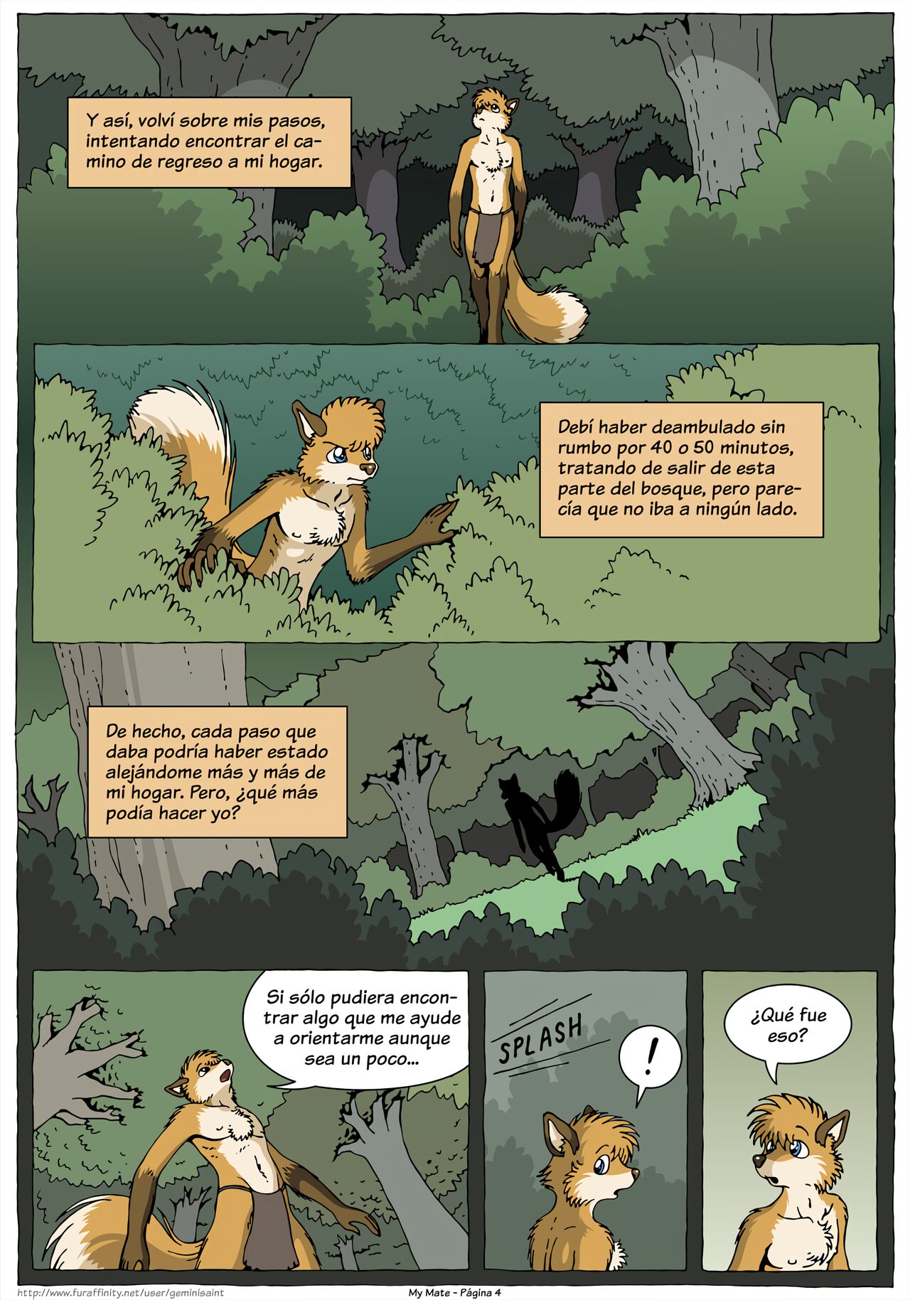 My Mate. Chapter 1 Re-scaled  Espanol image number 4