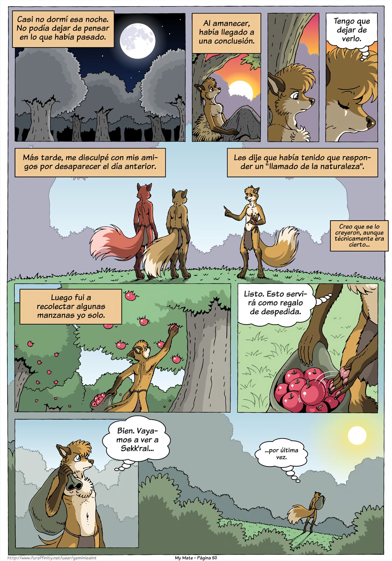 My Mate. Chapter 1 Re-scaled  Espanol image number 50