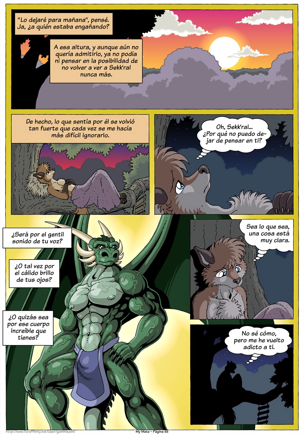 My Mate. Chapter 1 Re-scaled  Espanol image number 55