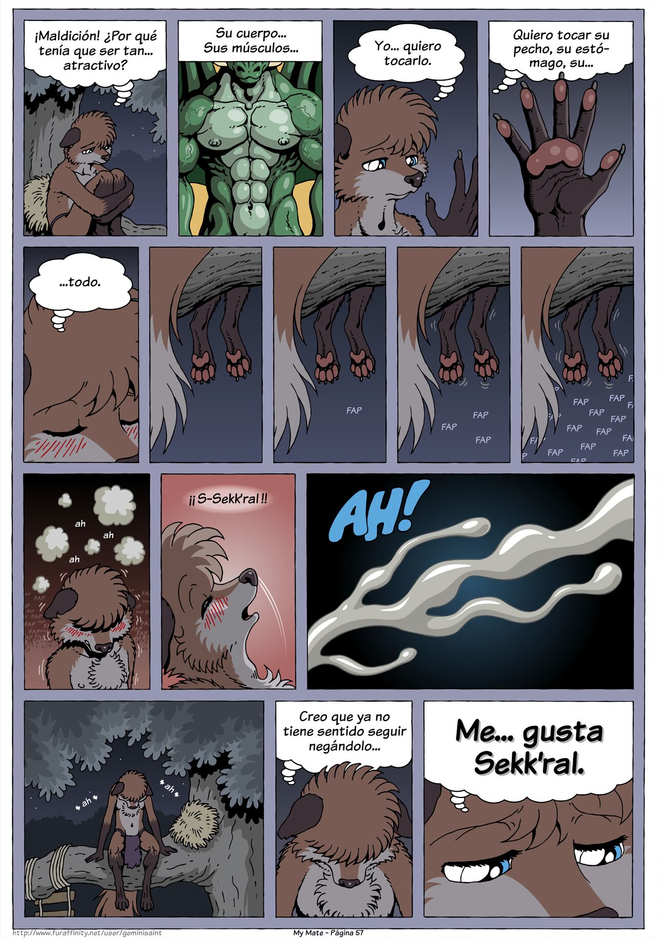 My Mate. Chapter 1 Re-scaled  Espanol image number 57