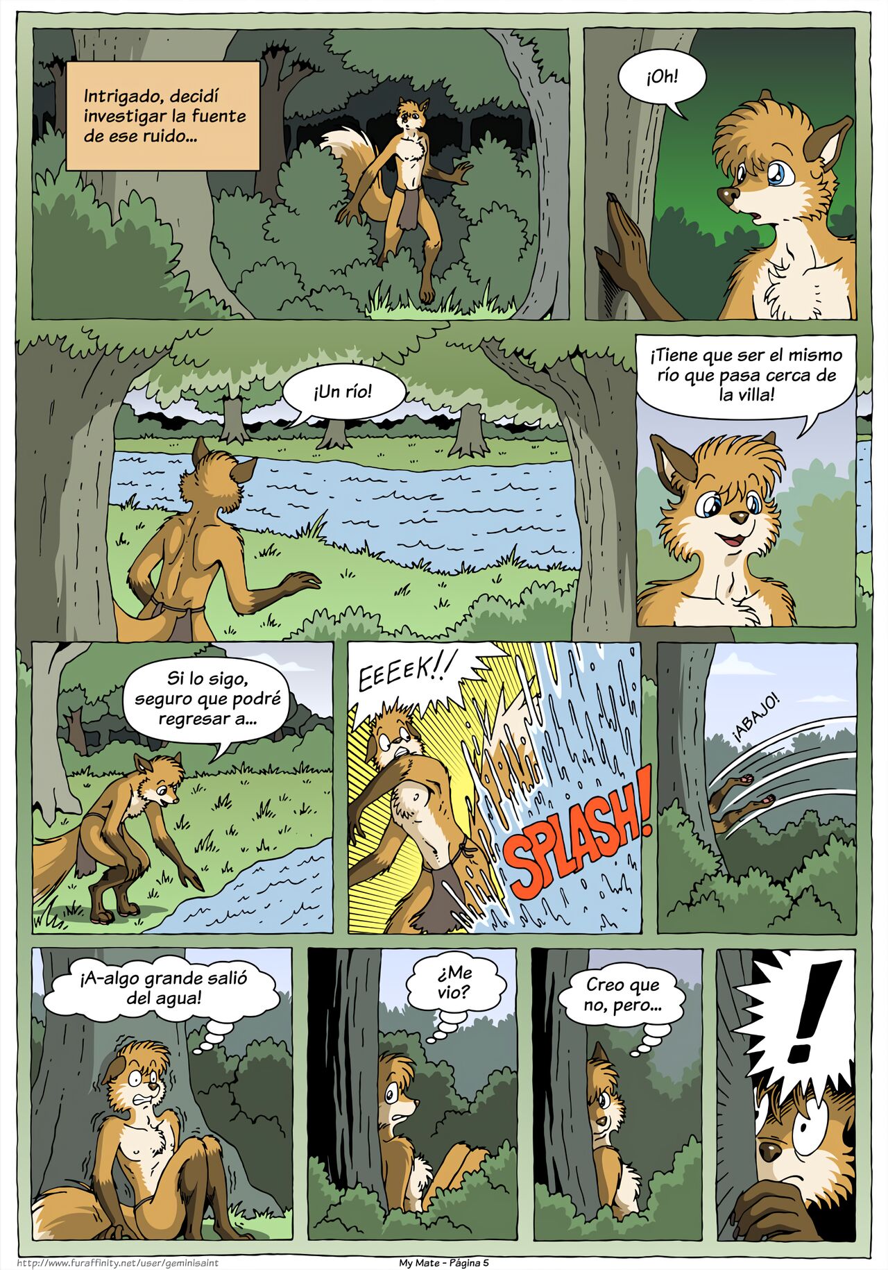 My Mate. Chapter 1 Re-scaled  Espanol image number 5