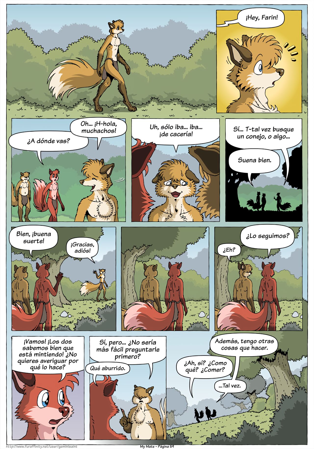 My Mate. Chapter 1 Re-scaled  Espanol image number 59