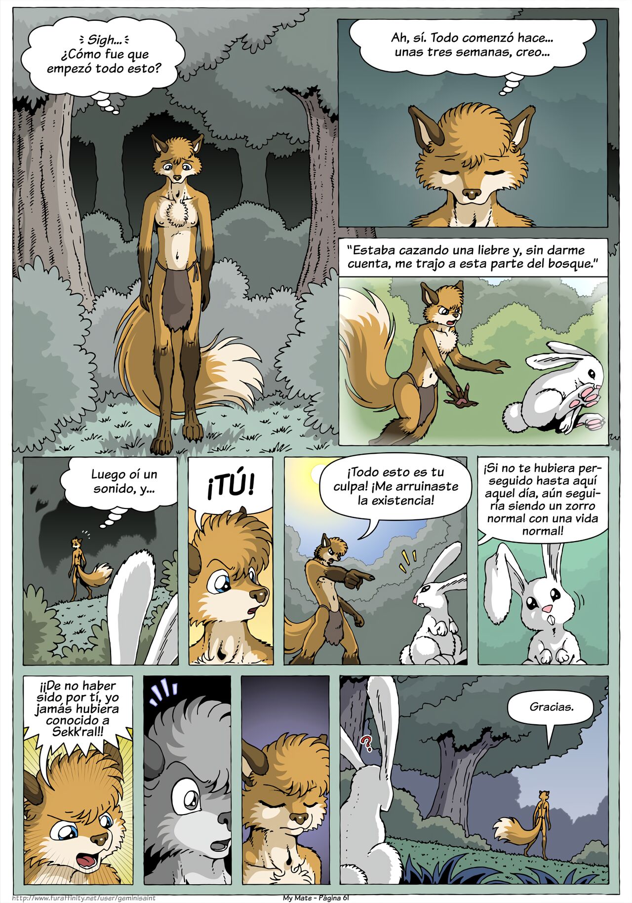 My Mate. Chapter 1 Re-scaled  Espanol image number 61