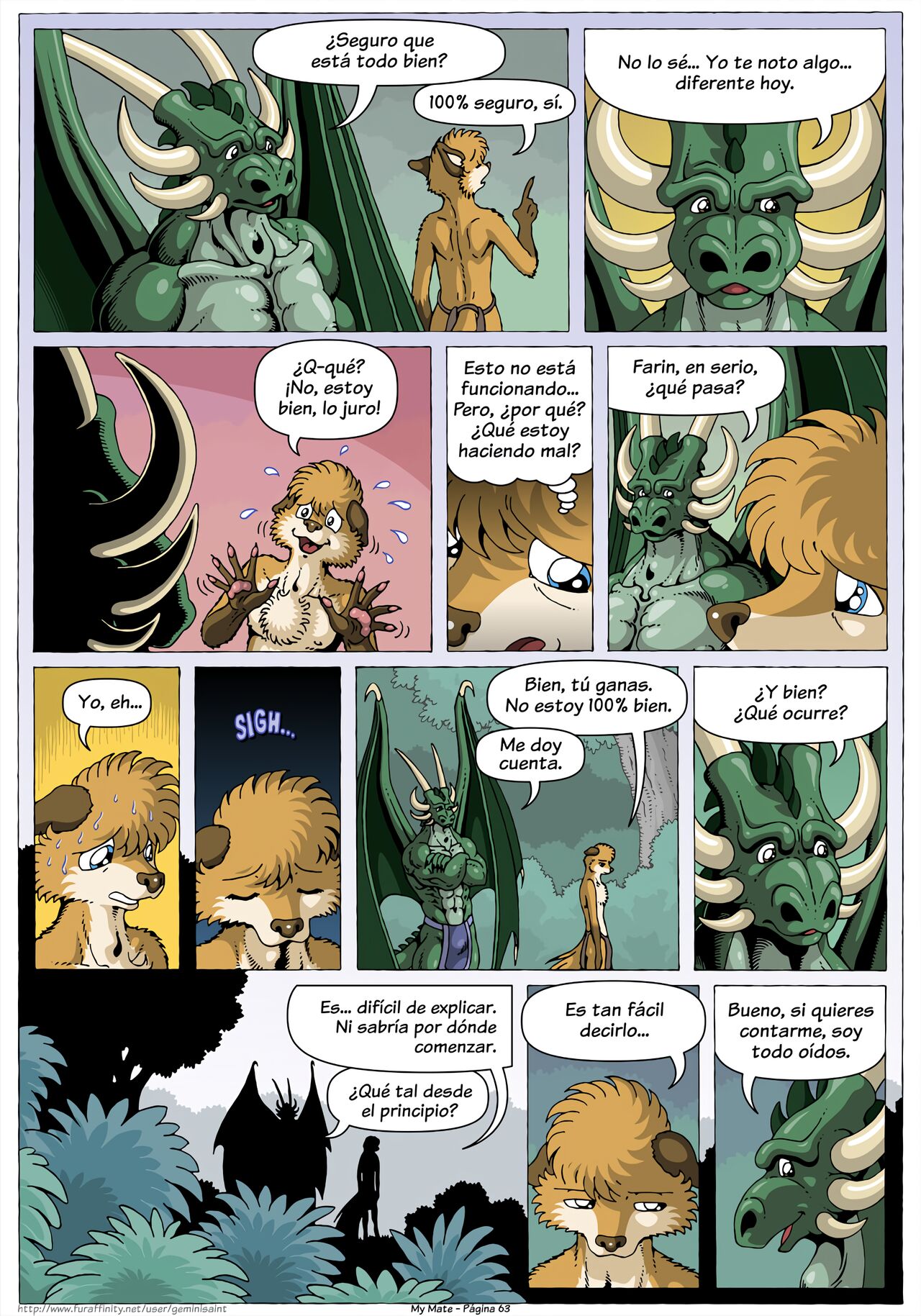 My Mate. Chapter 1 Re-scaled  Espanol image number 63