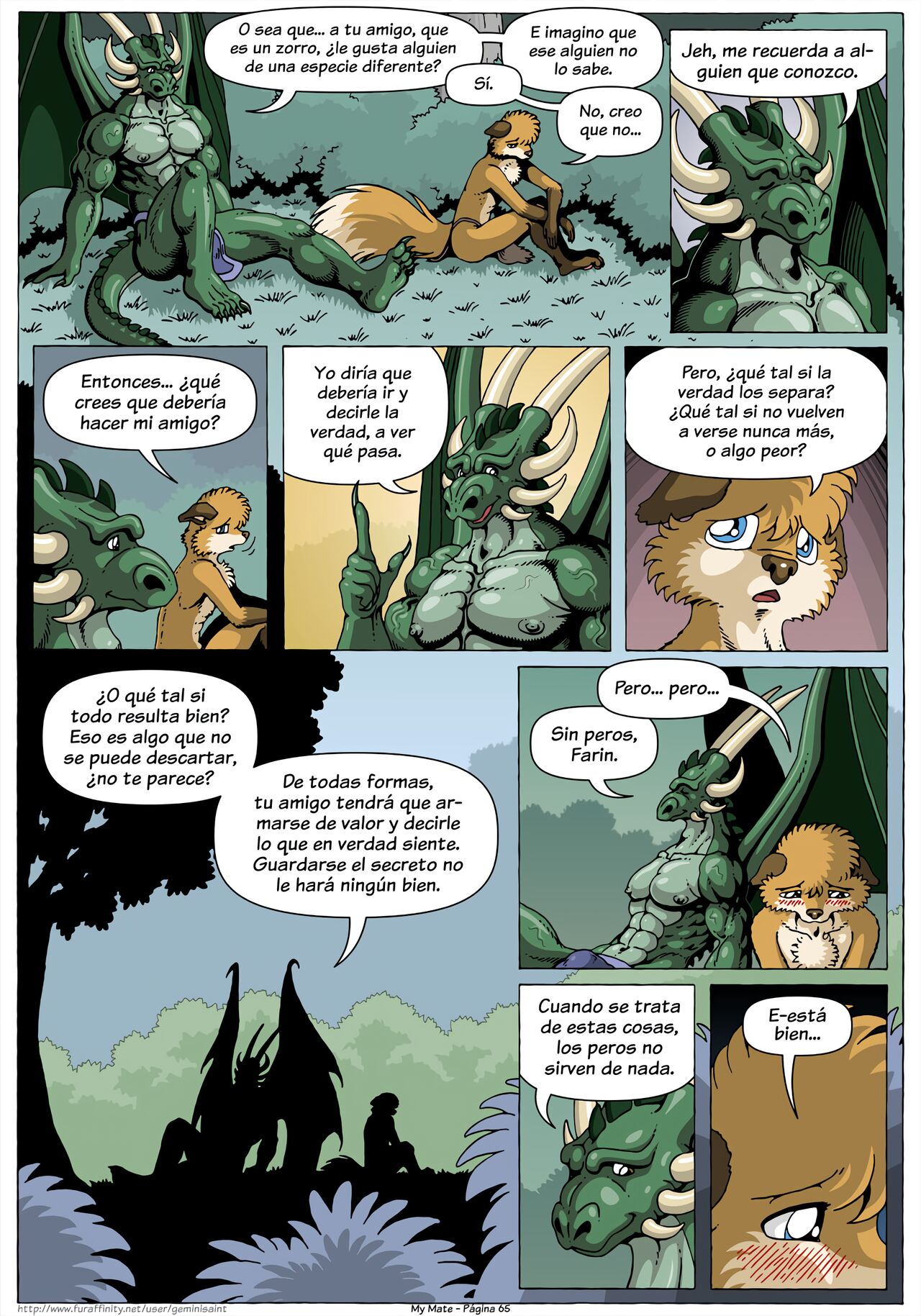 My Mate. Chapter 1 Re-scaled  Espanol image number 65