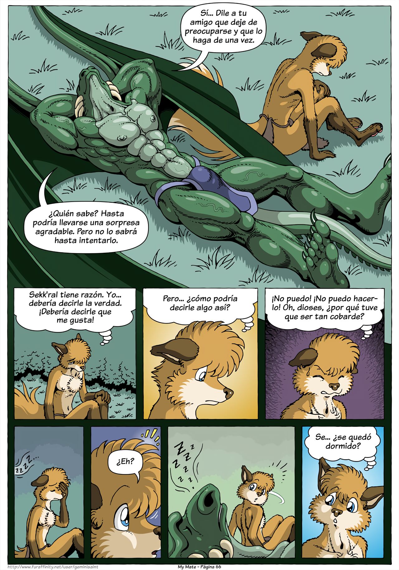 My Mate. Chapter 1 Re-scaled  Espanol image number 66