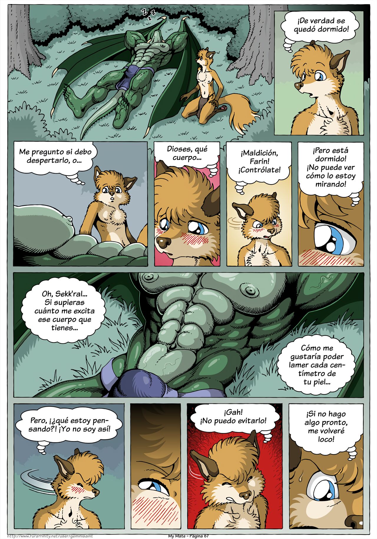 My Mate. Chapter 1 Re-scaled  Espanol image number 67