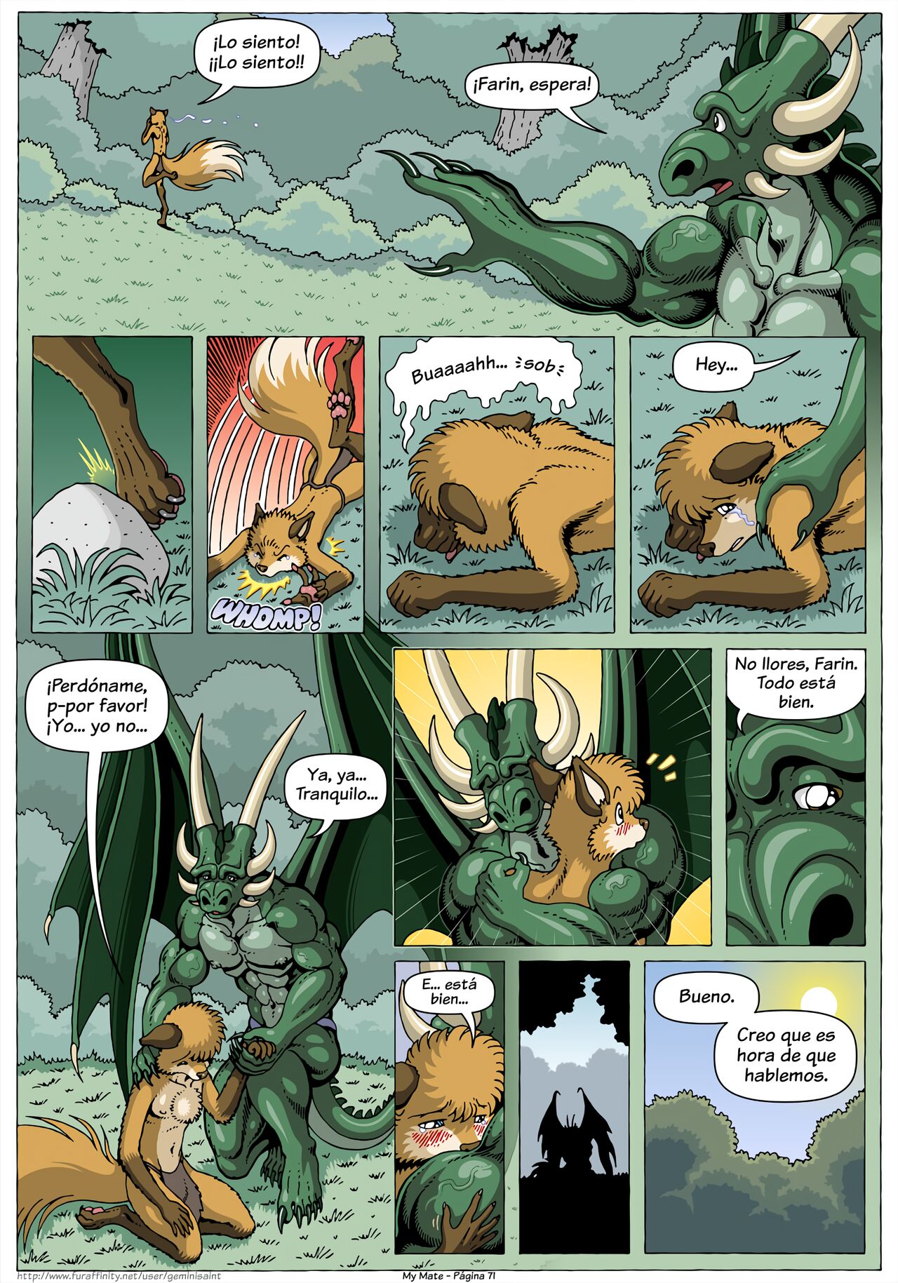 My Mate. Chapter 1 Re-scaled  Espanol image number 71