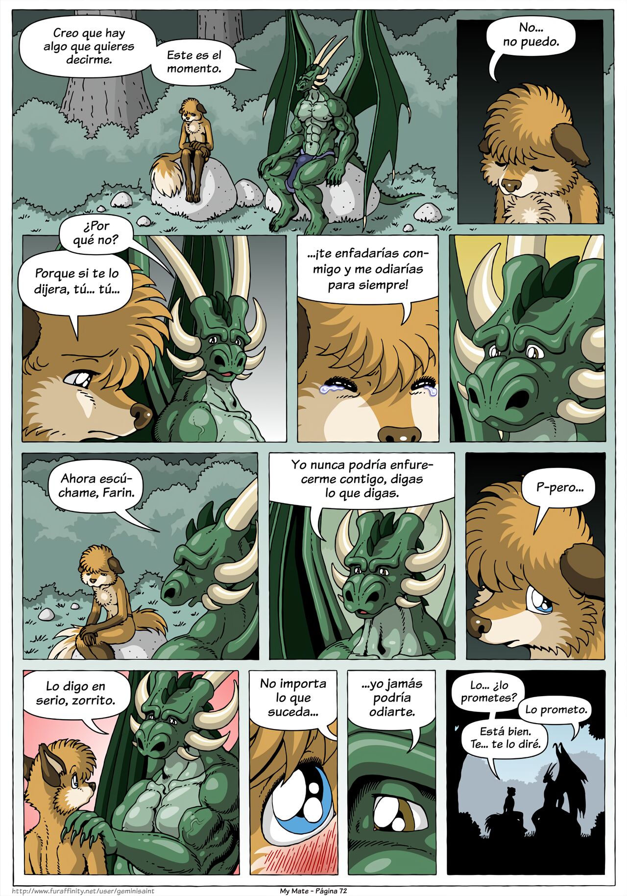 My Mate. Chapter 1 Re-scaled  Espanol image number 72