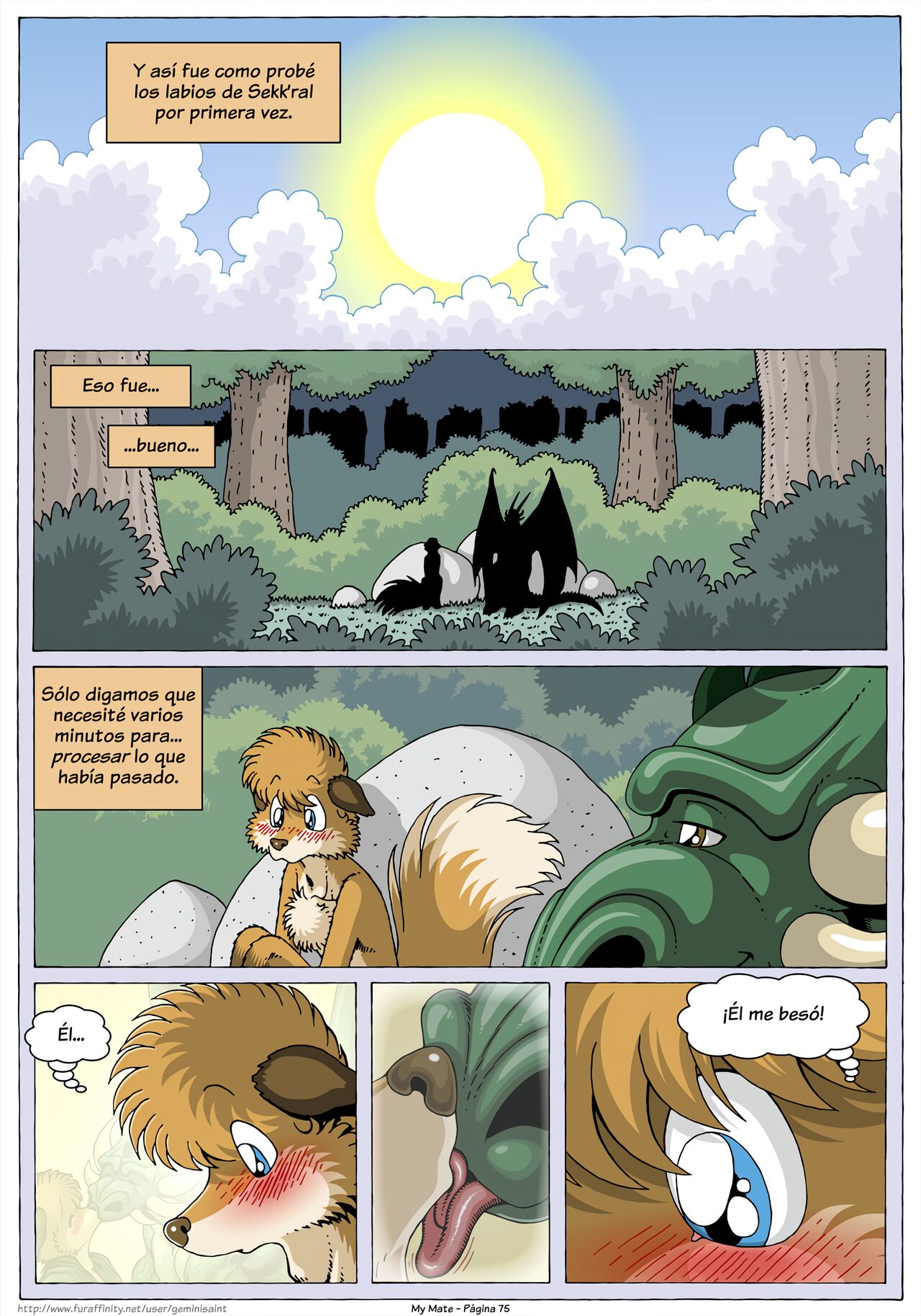 My Mate. Chapter 1 Re-scaled  Espanol image number 75