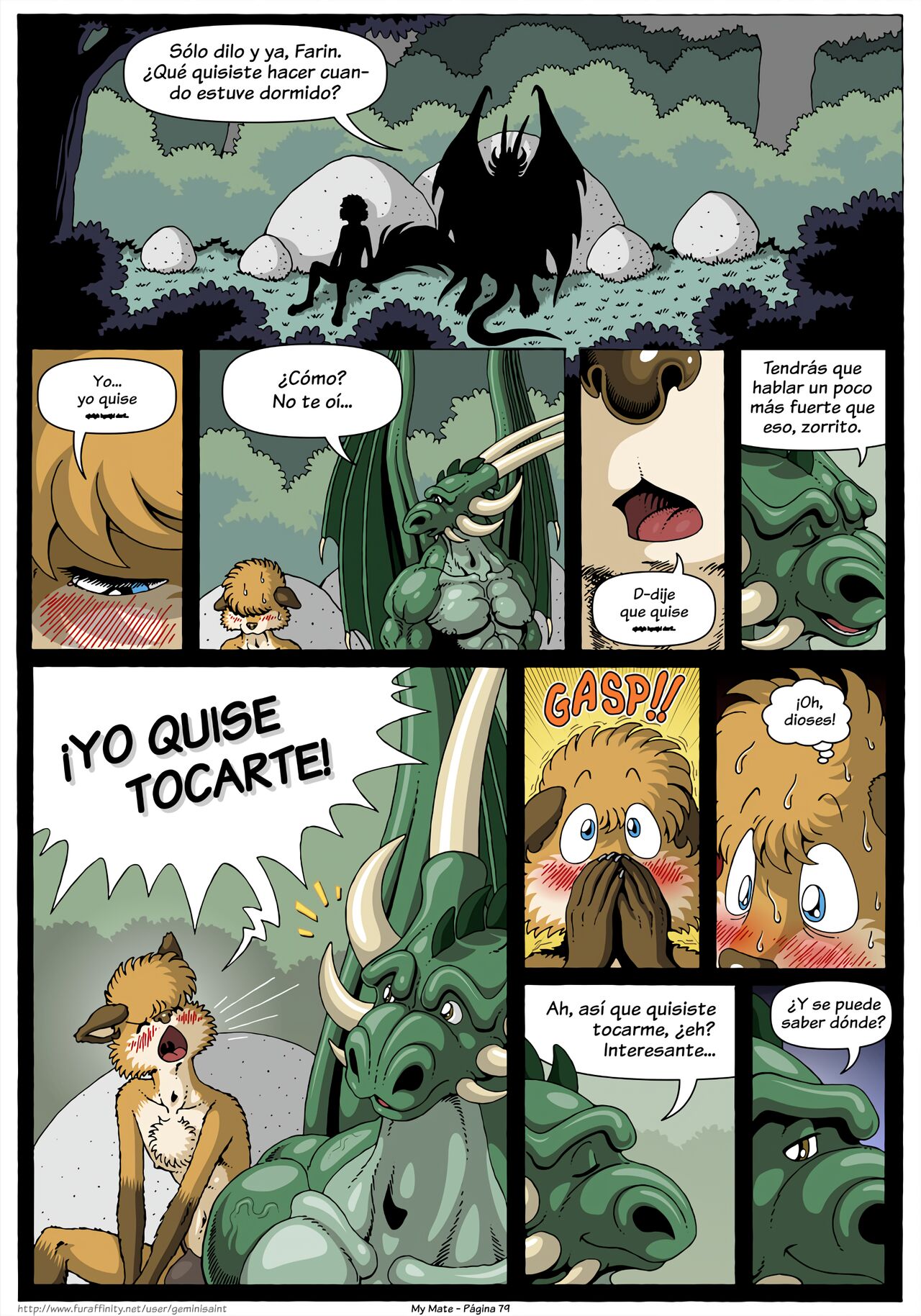 My Mate. Chapter 1 Re-scaled  Espanol image number 79