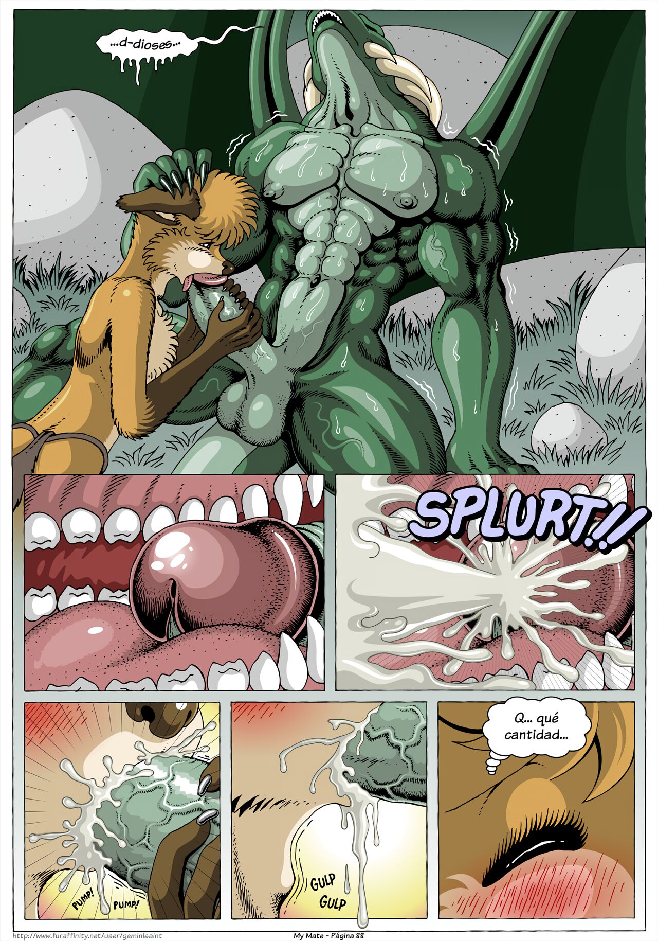 My Mate. Chapter 1 Re-scaled  Espanol image number 88