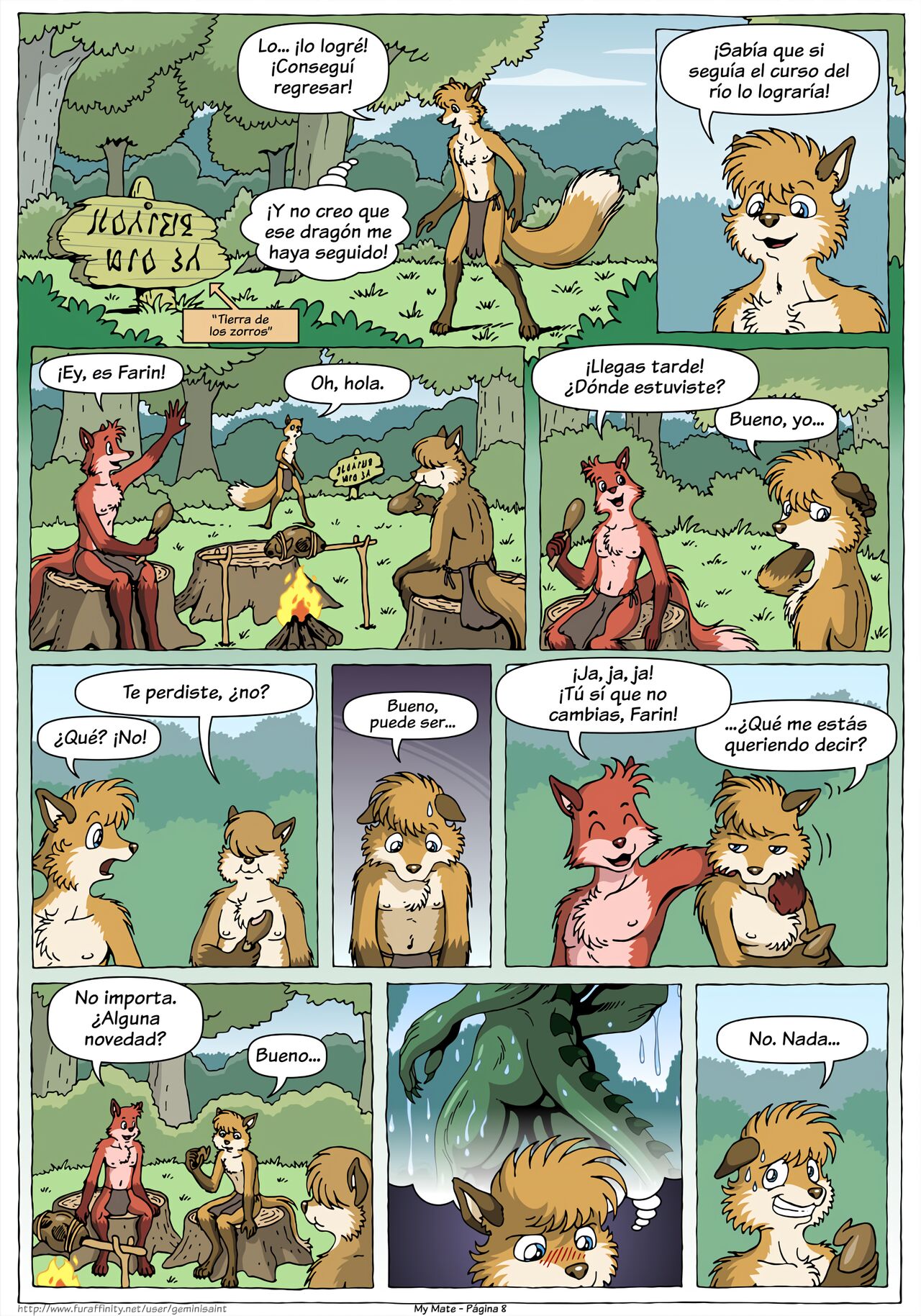 My Mate. Chapter 1 Re-scaled  Espanol image number 8