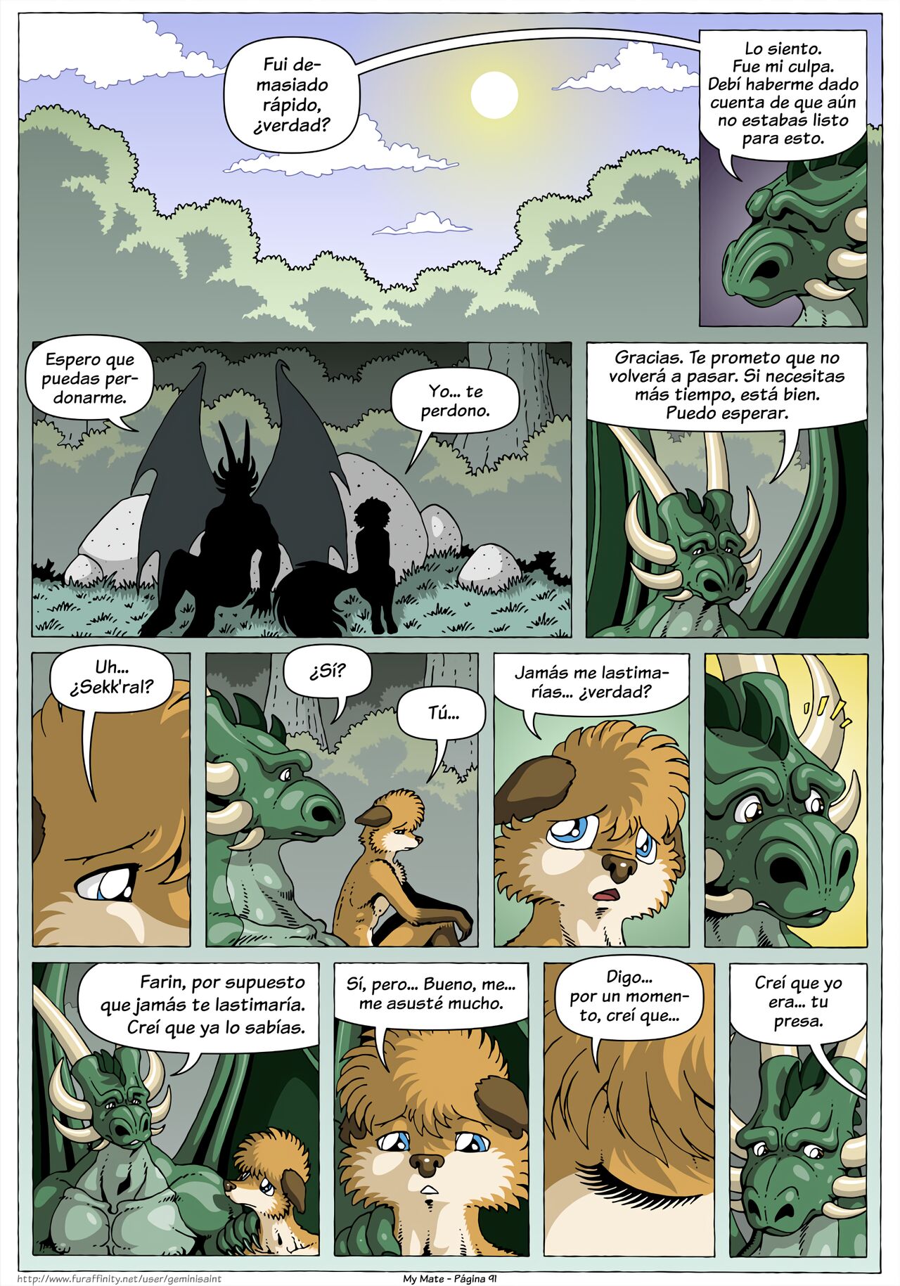 My Mate. Chapter 1 Re-scaled  Espanol image number 91