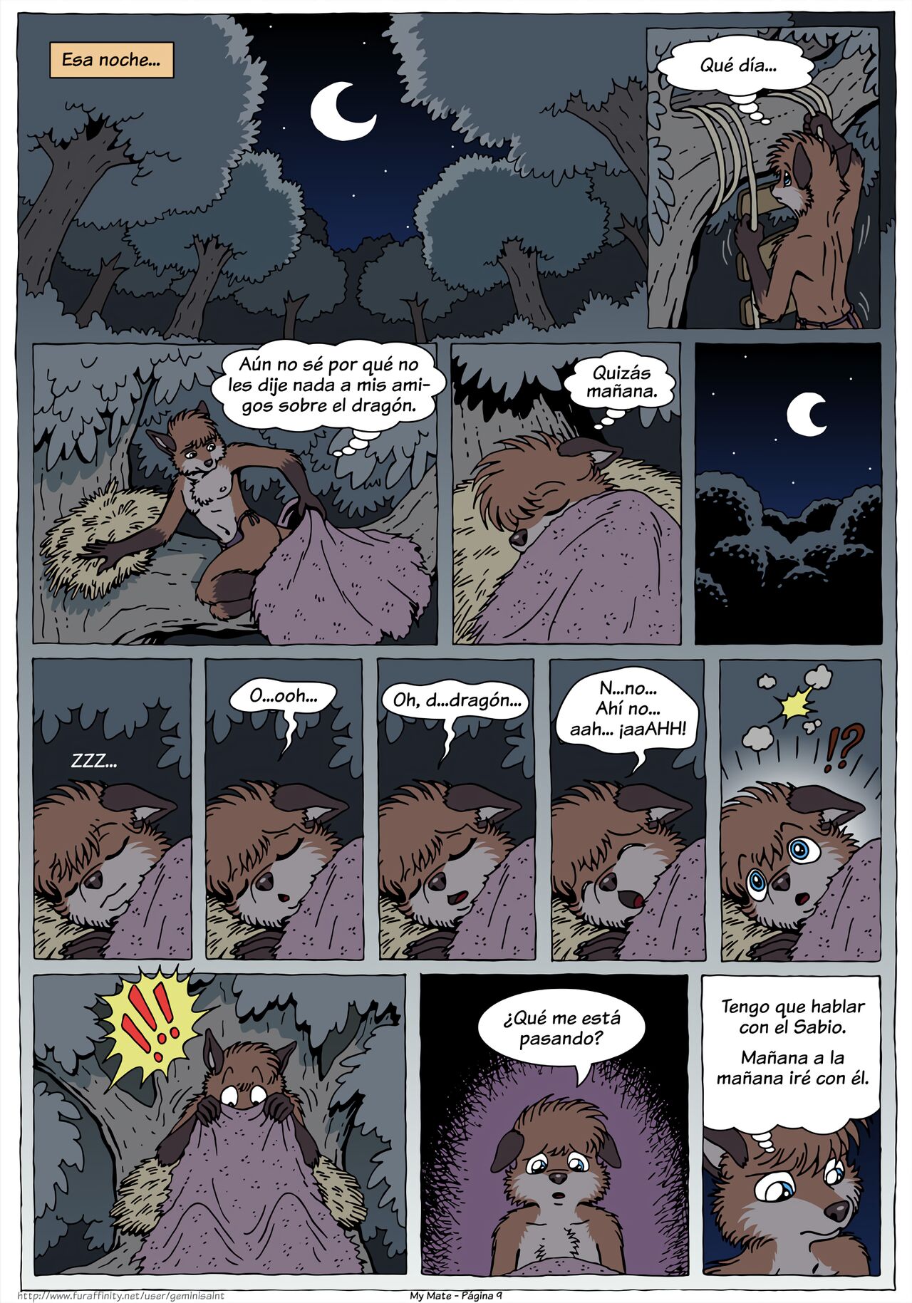 My Mate. Chapter 1 Re-scaled  Espanol image number 9
