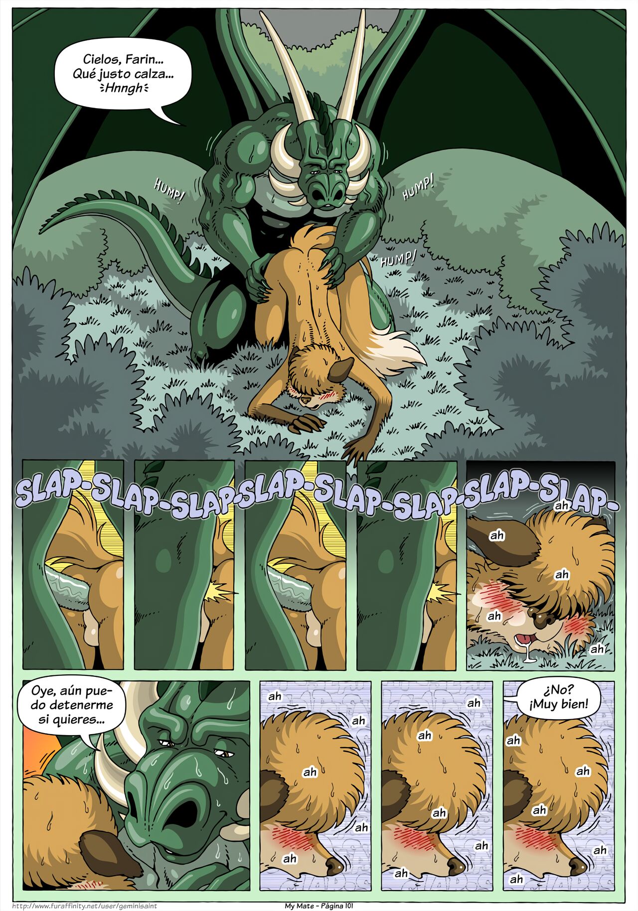 My Mate. Chapter 1 Re-scaled  Espanol image number 101