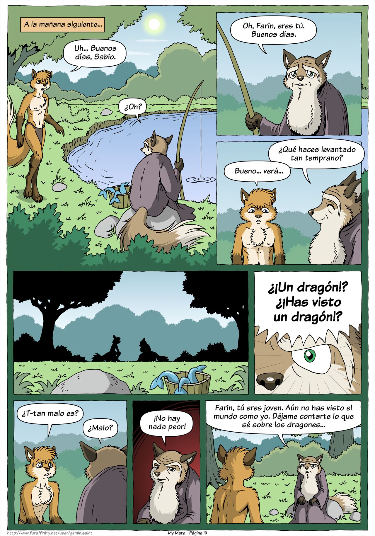 My Mate. Chapter 1 Re-scaled  Espanol image number 10