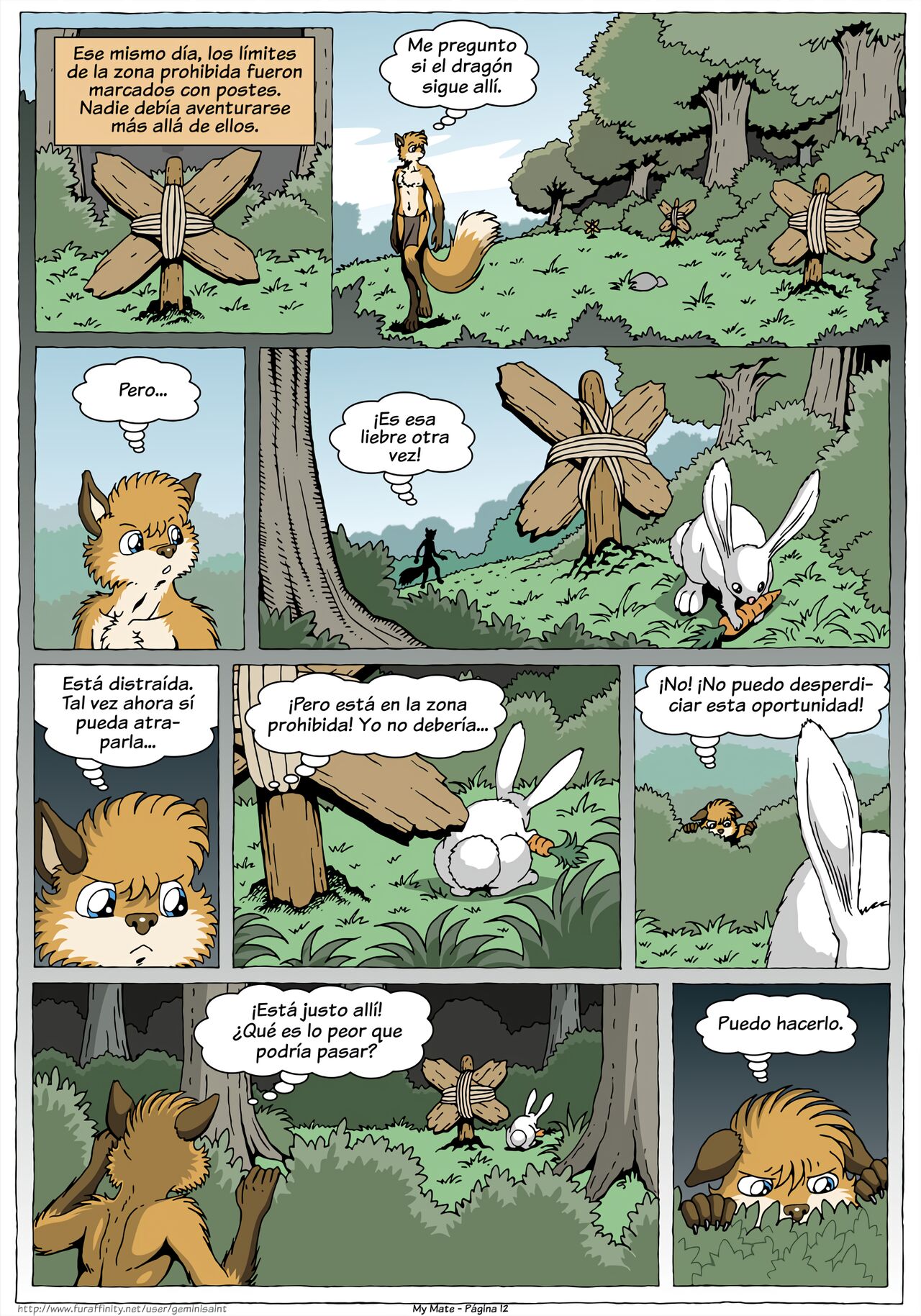 My Mate. Chapter 1 Re-scaled  Espanol image number 12