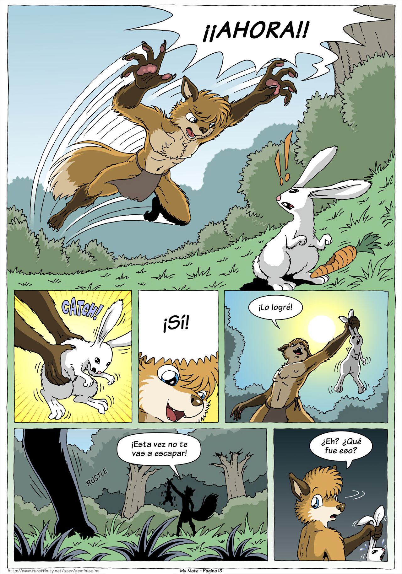 My Mate. Chapter 1 Re-scaled  Espanol image number 13