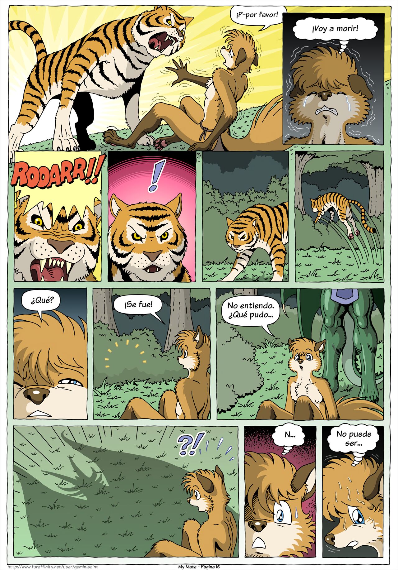My Mate. Chapter 1 Re-scaled  Espanol image number 15