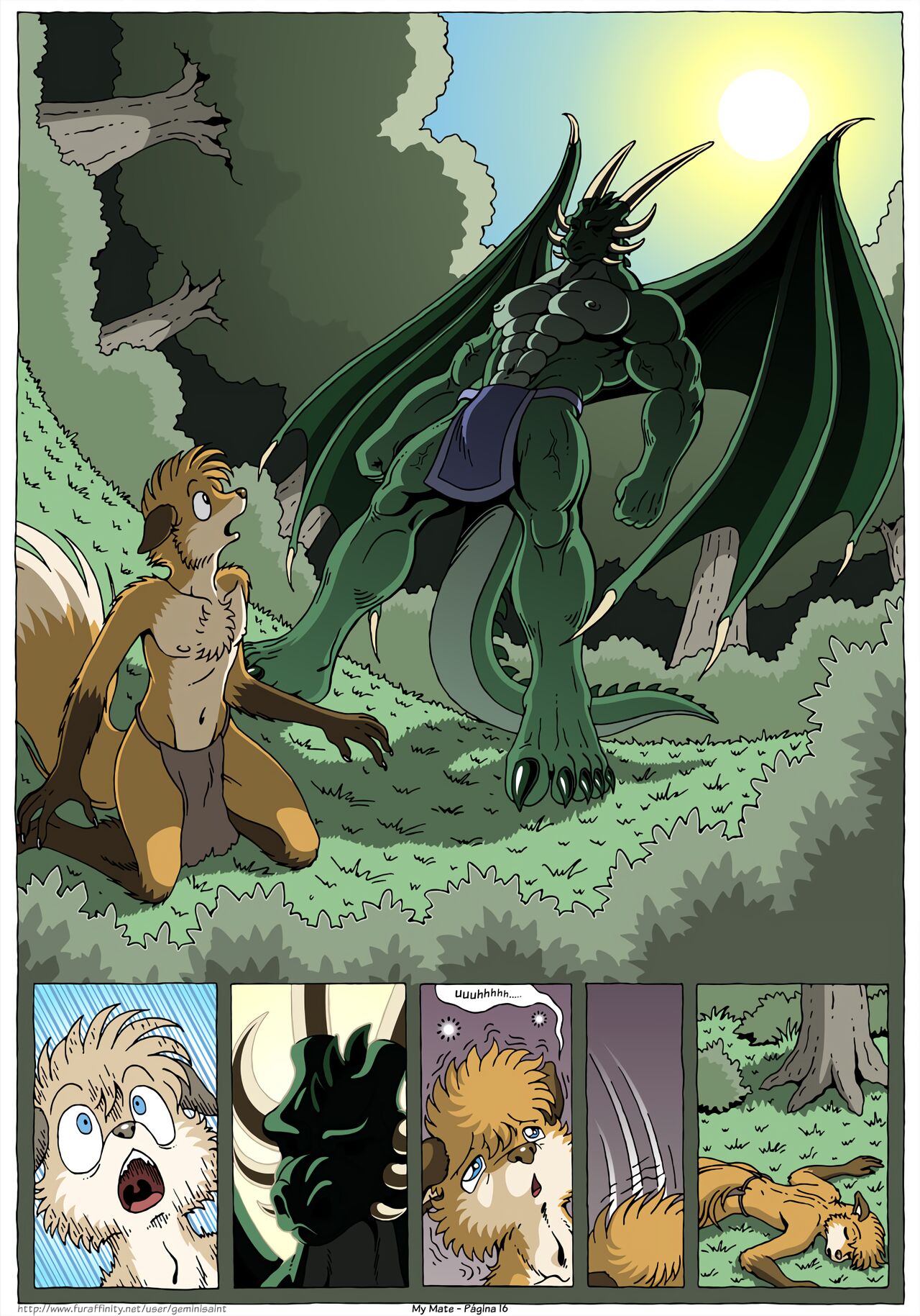 My Mate. Chapter 1 Re-scaled  Espanol image number 16