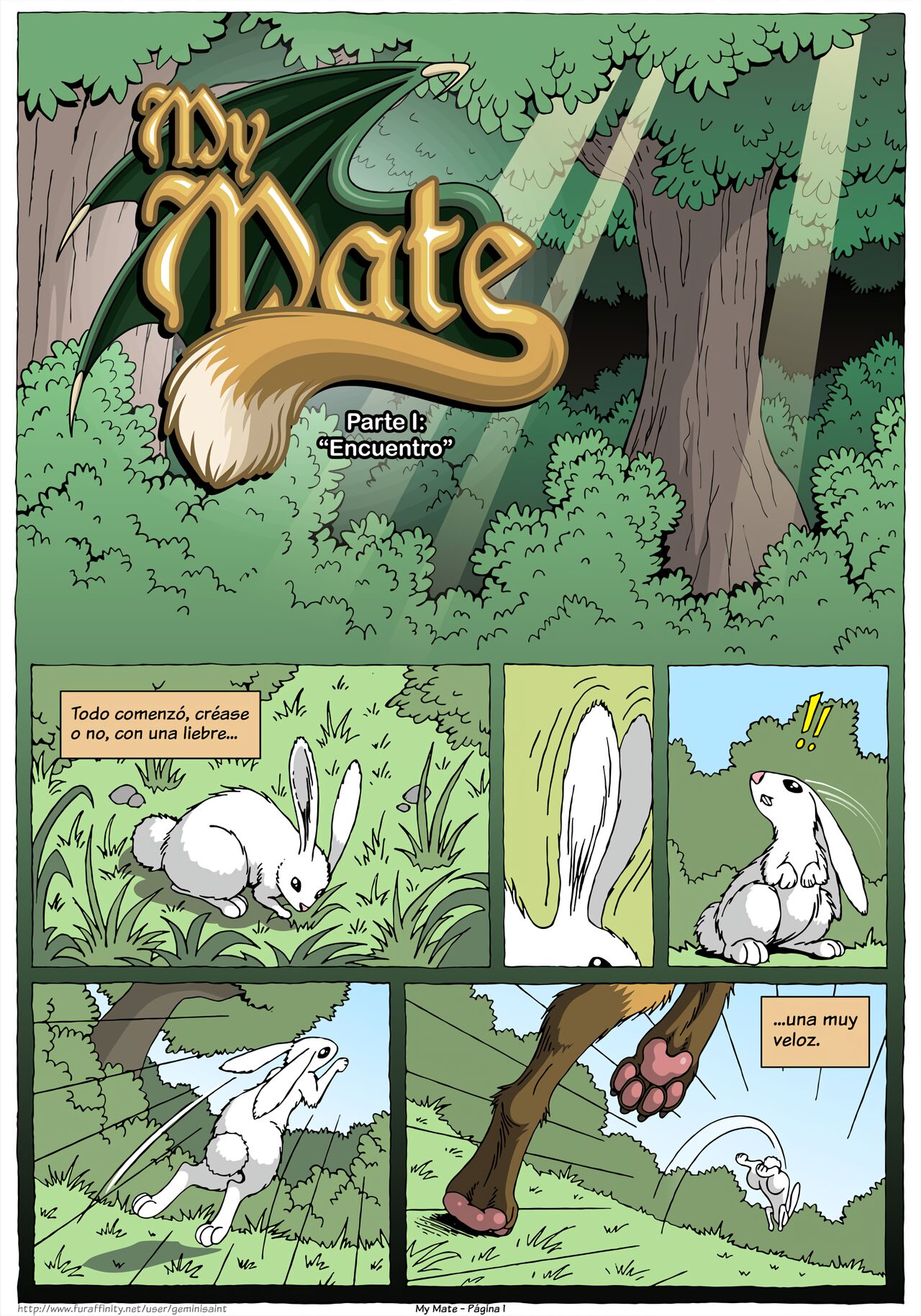 My Mate. Chapter 1 Re-scaled  Espanol image number 1