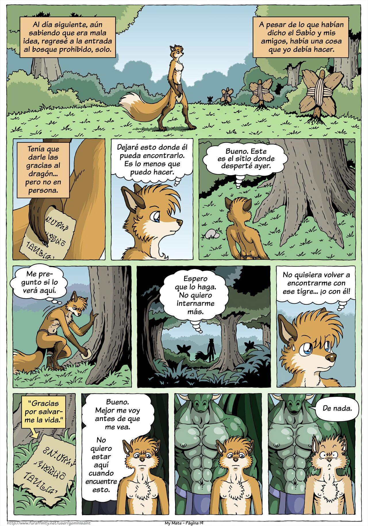 My Mate. Chapter 1 Re-scaled  Espanol image number 19