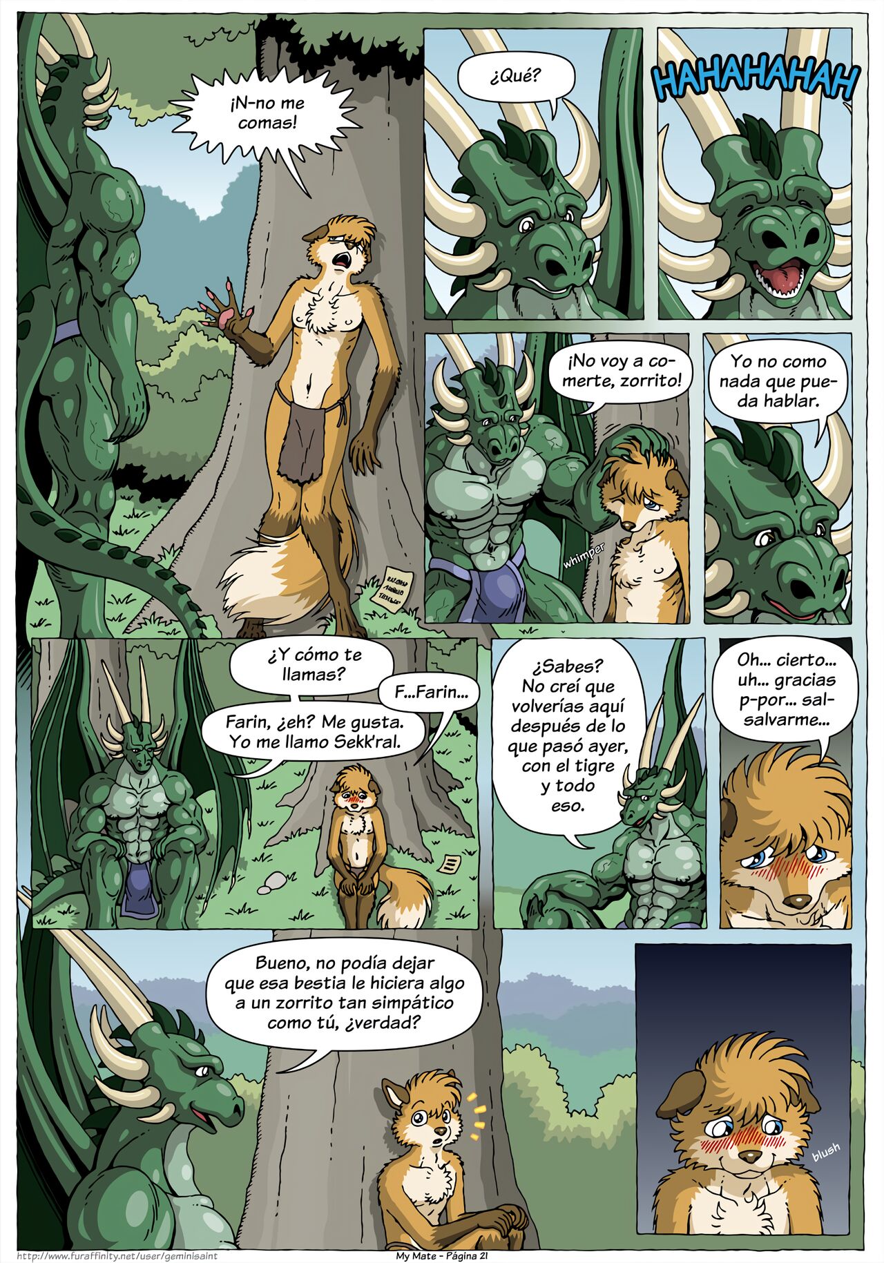 My Mate. Chapter 1 Re-scaled  Espanol image number 21