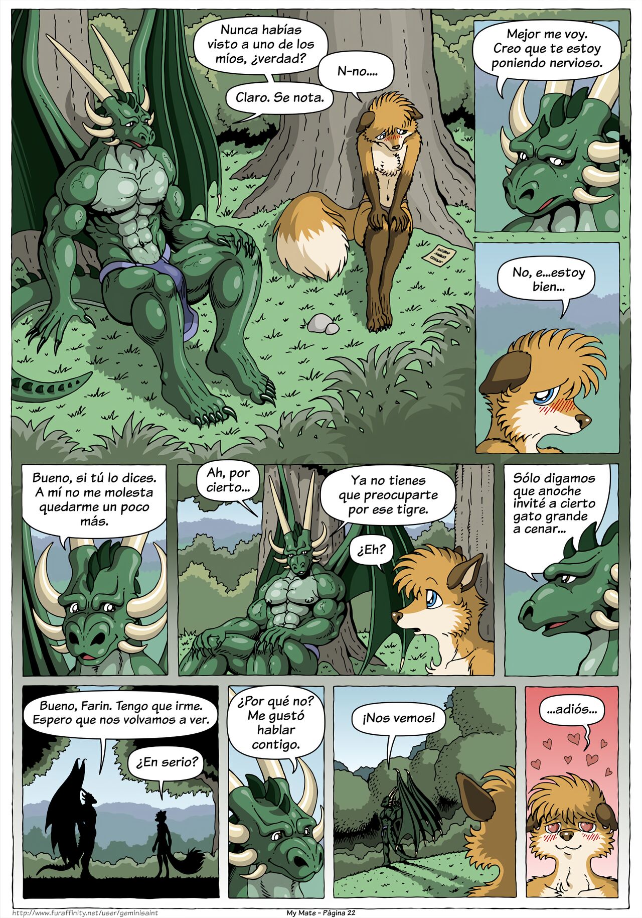My Mate. Chapter 1 Re-scaled  Espanol image number 22