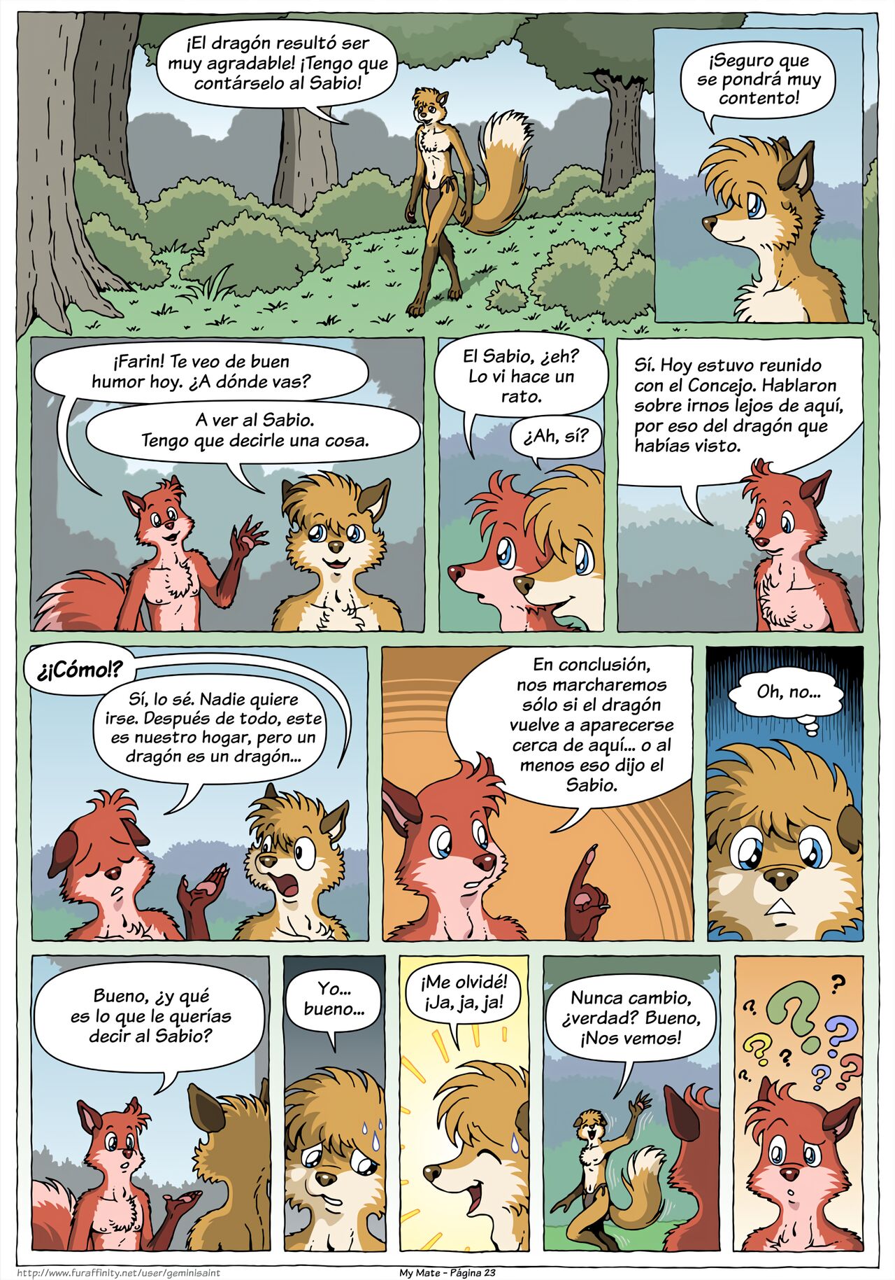 My Mate. Chapter 1 Re-scaled  Espanol image number 23