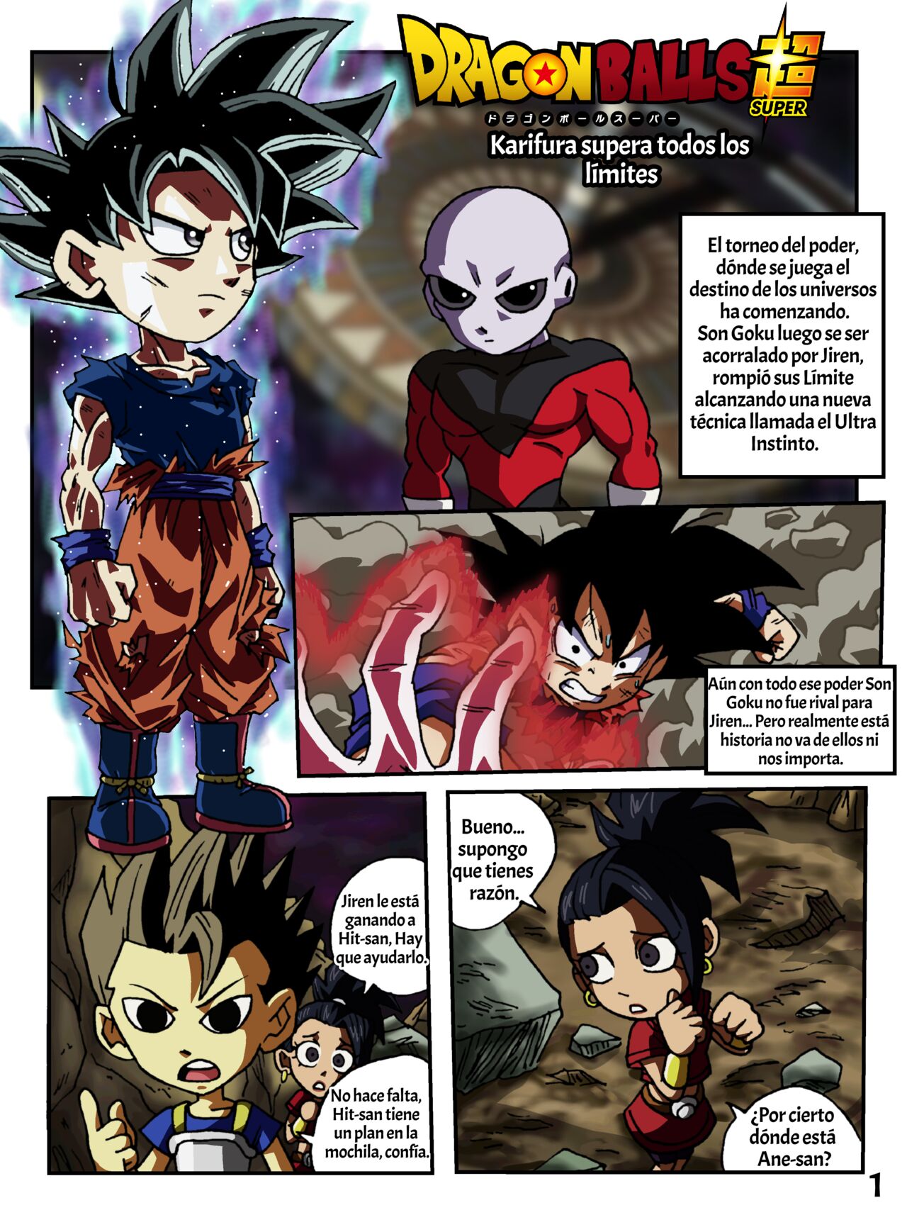 Caulifla supera todos los limites