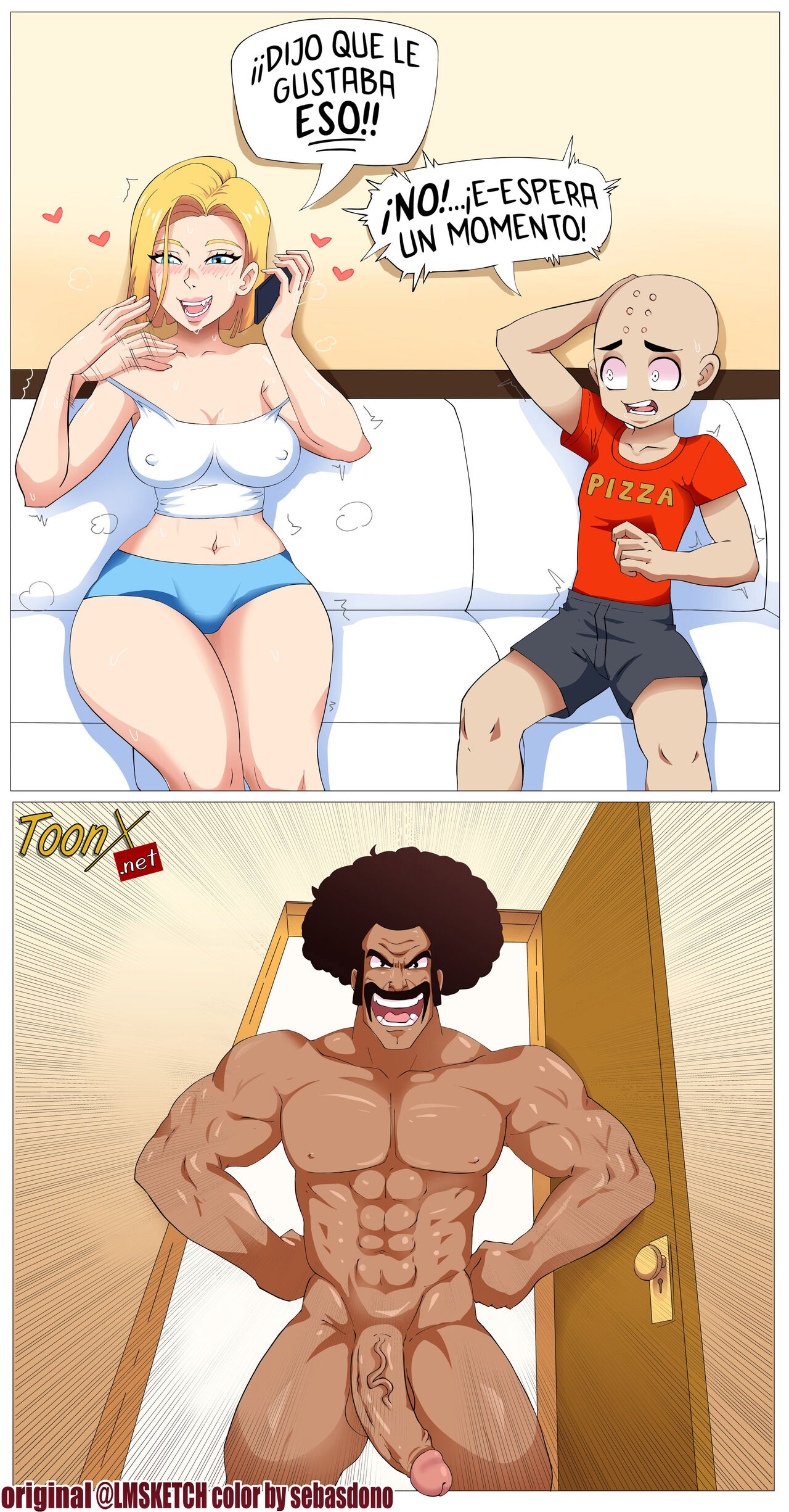 Android 18 NTR Comic image number 2