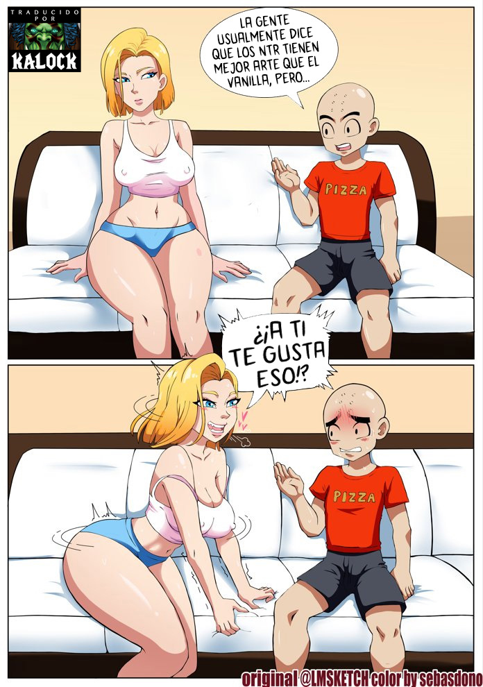 Android 18 NTR Comic image number 1