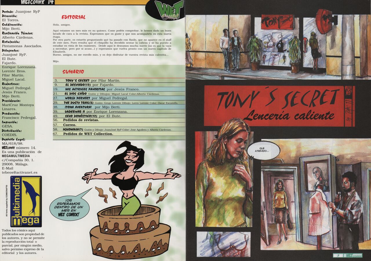 Wet Comix 14 image number 1