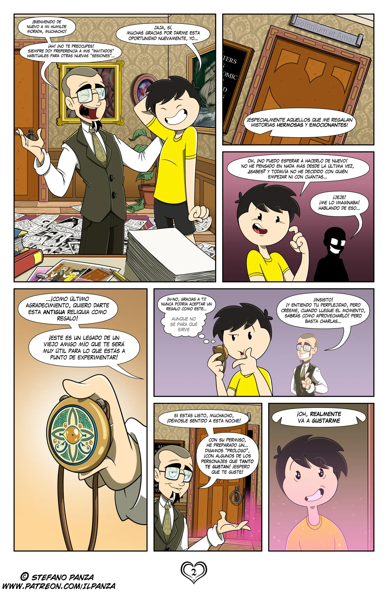 The House of Pleasure: The Pendant of Illusions, Chapter 1: The Gift image number 2