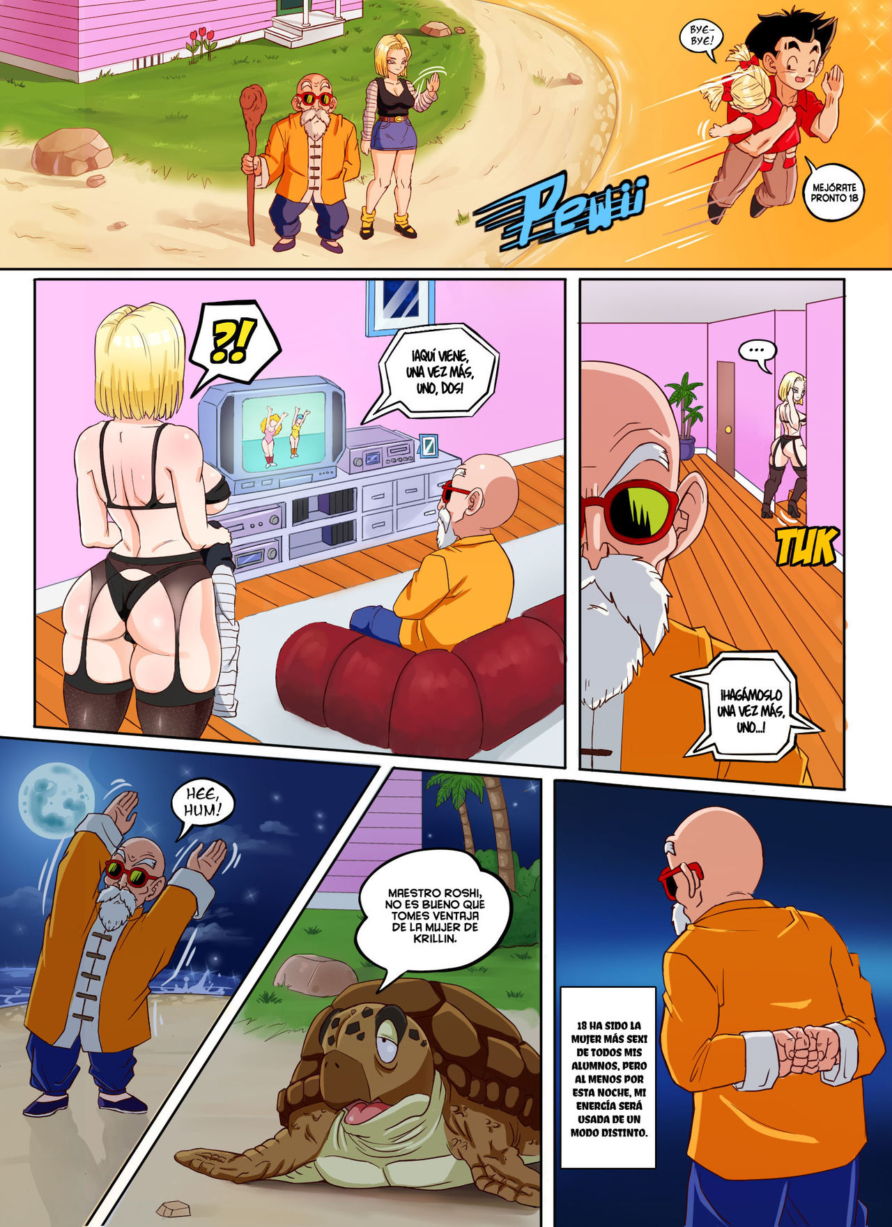 Android 18 x Roshi image number 16