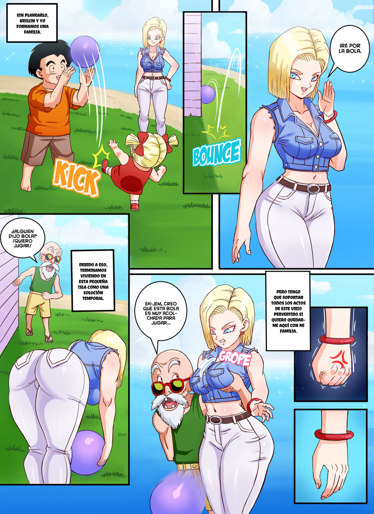 Android 18 x Roshi image number 1