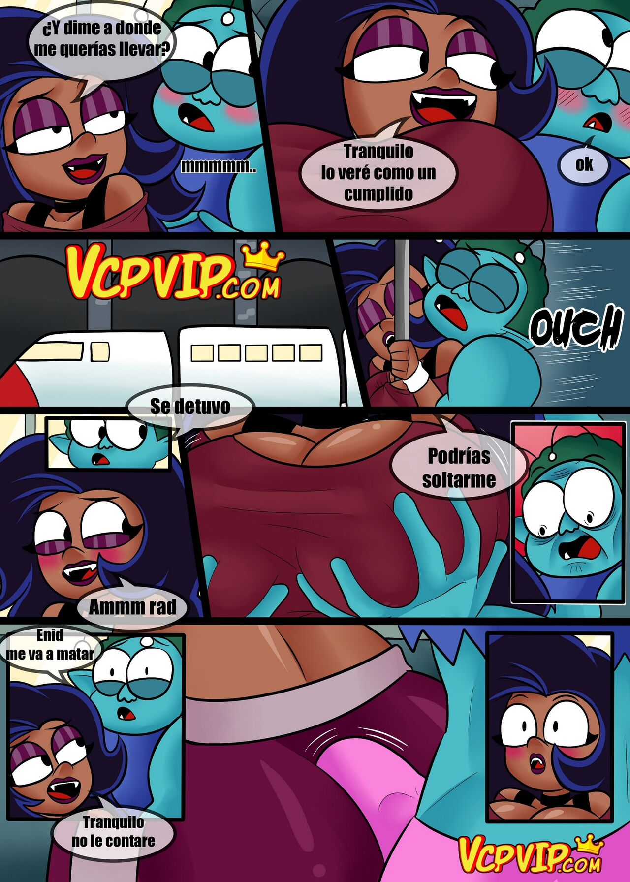 Ok Ko - Horny Subway   Complete image number 2