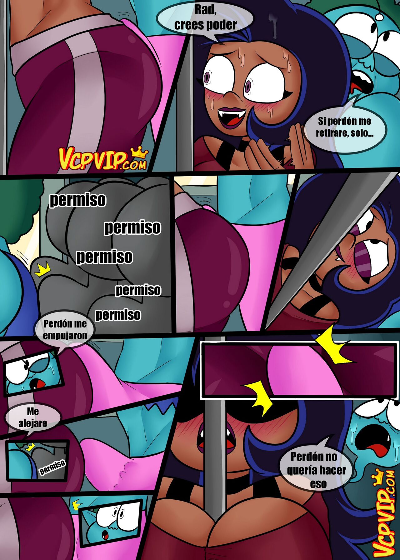 Ok Ko - Horny Subway   Complete image number 3