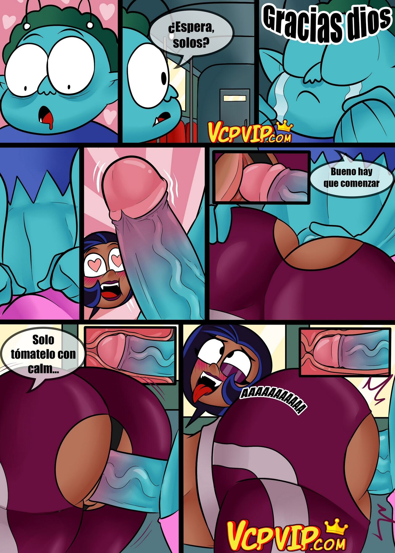 Ok Ko - Horny Subway   Complete image number 5